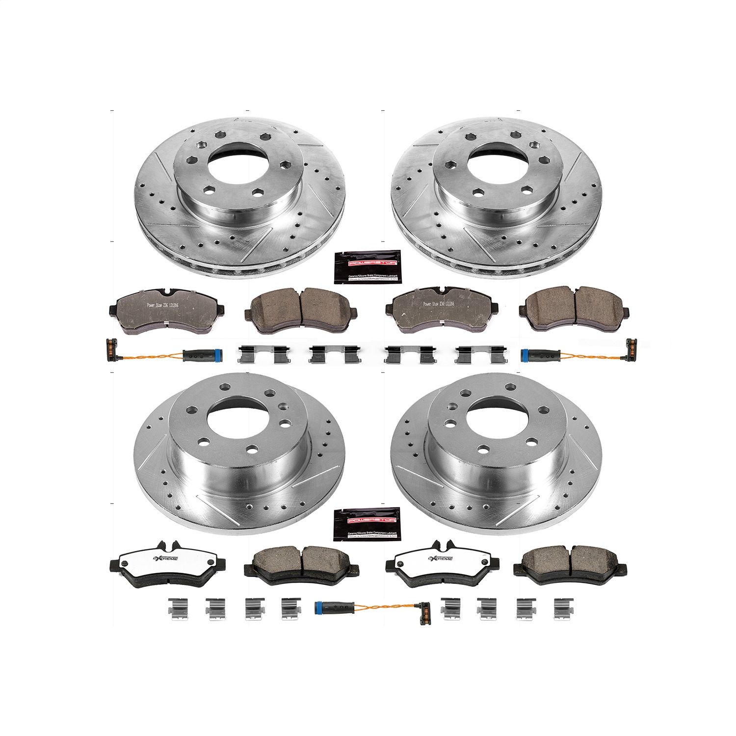 2009, 2008, 2007 Freightliner Sprinter 3500 3500 Disc Brake Kit
