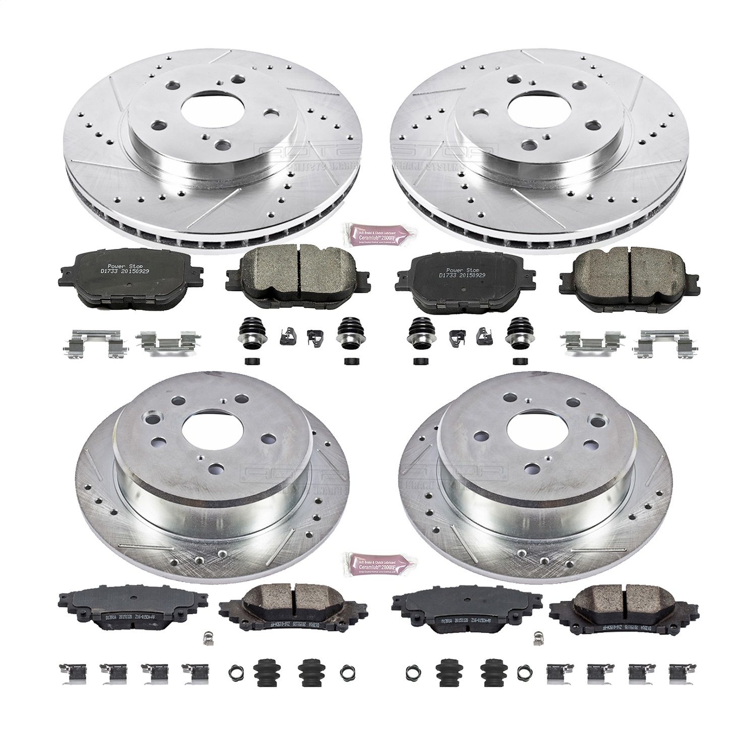 2015, 2014 Lexus IS250 Disc Brake Kit