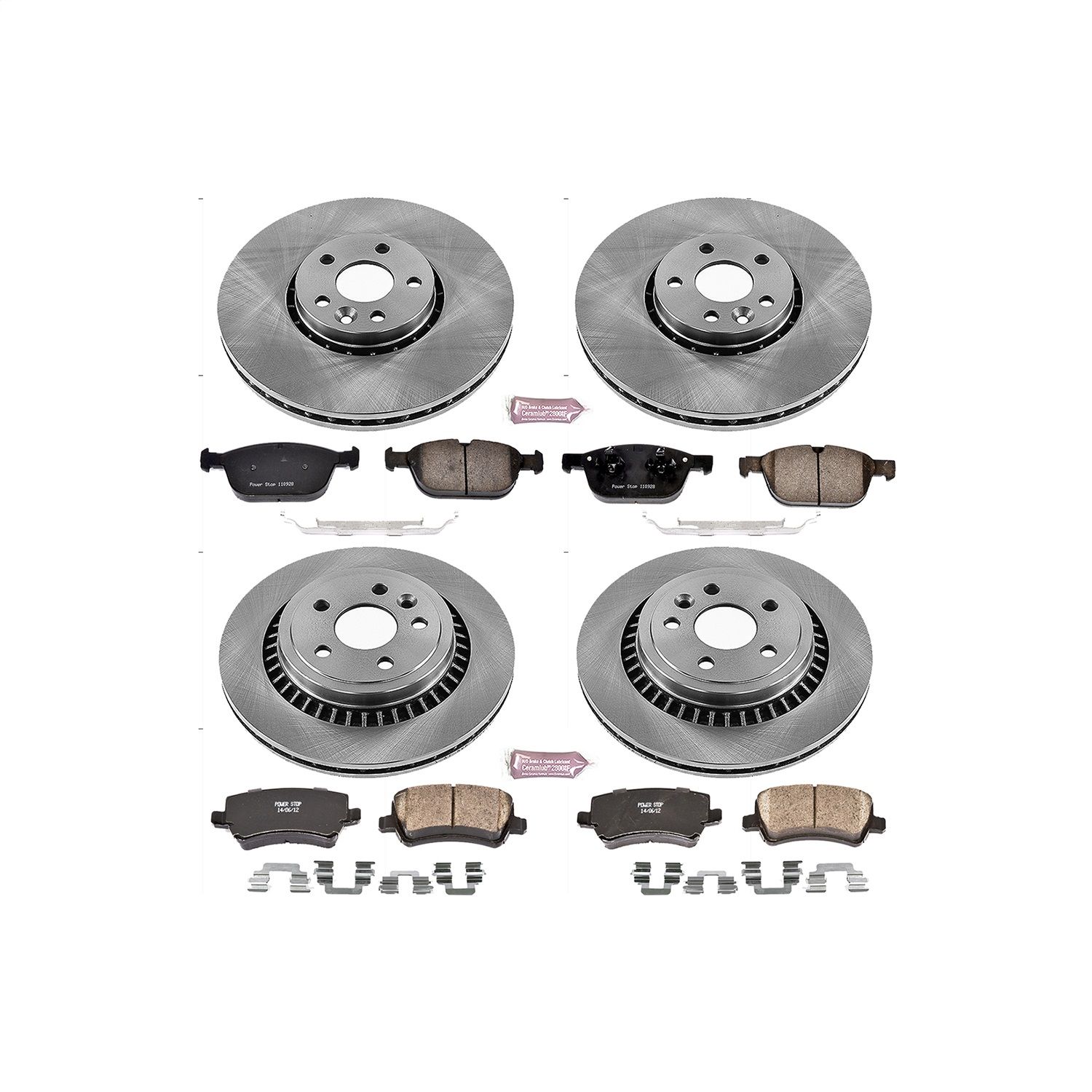 2015, 2014, 2013, 2012, 2011, 2010 Volvo XC60 Disc Brake Kit