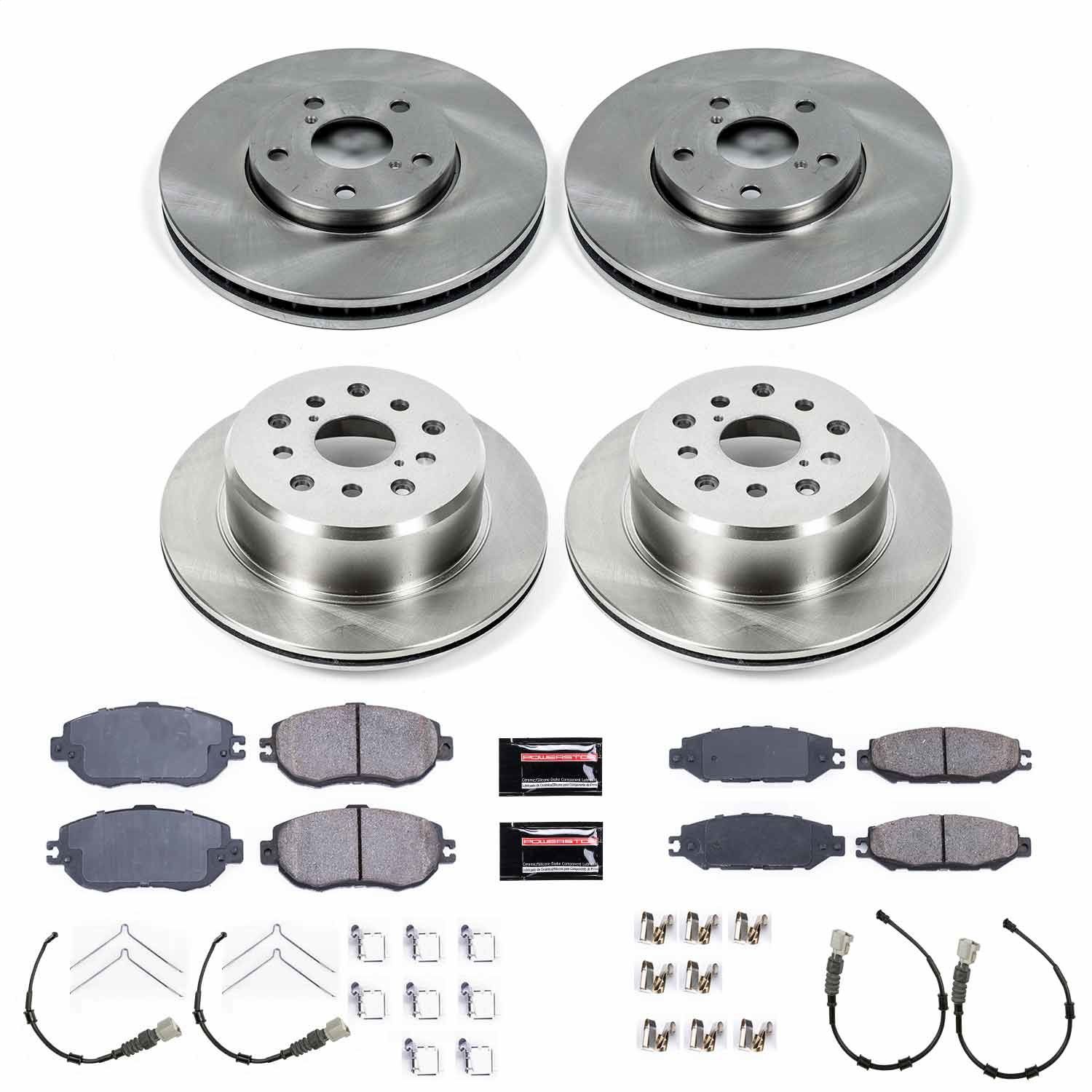 1994, 1993 Lexus LS400 Disc Brake Kit