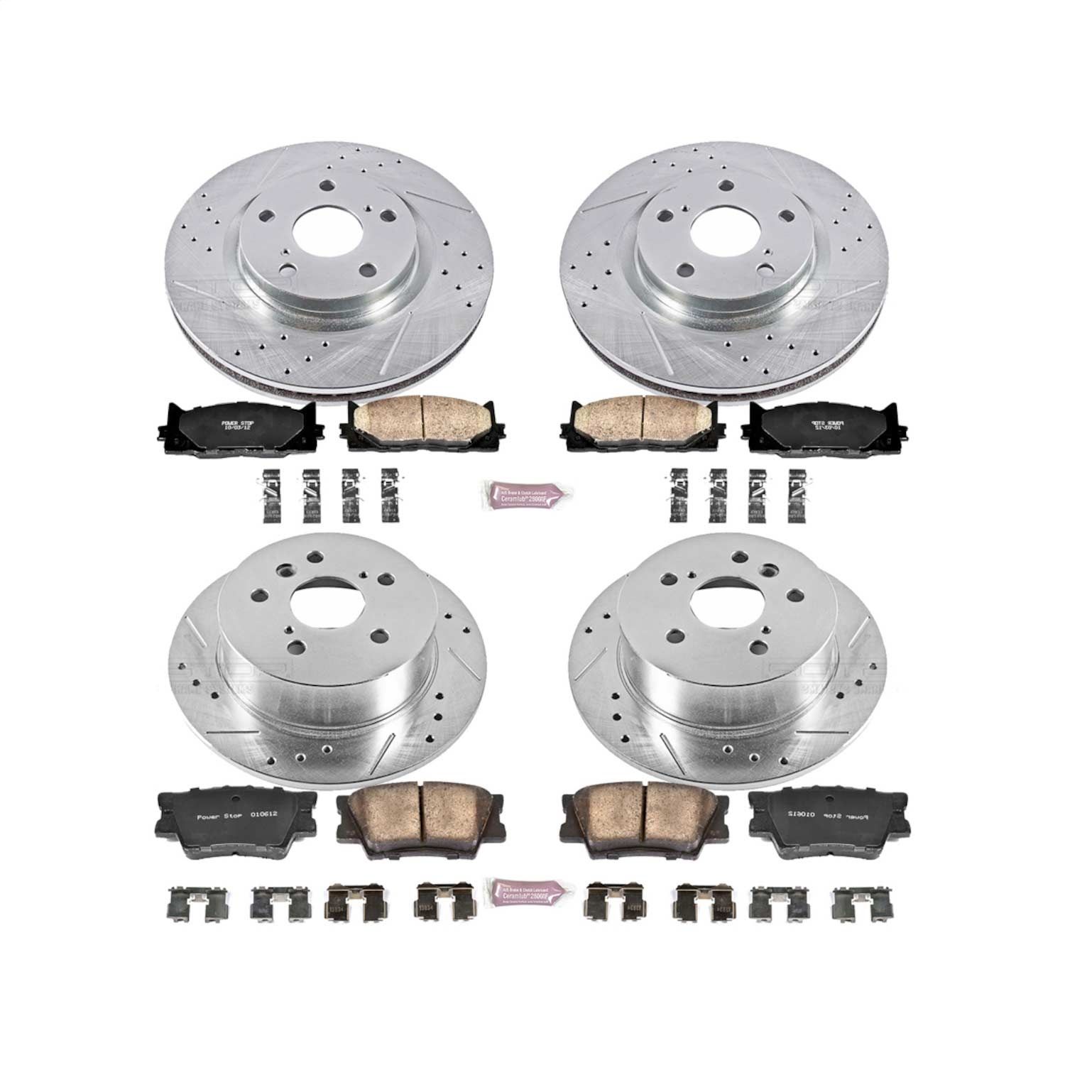 2012, 2011, 2010, 2009, 2008, 2007 Lexus ES350 Disc Brake Kit