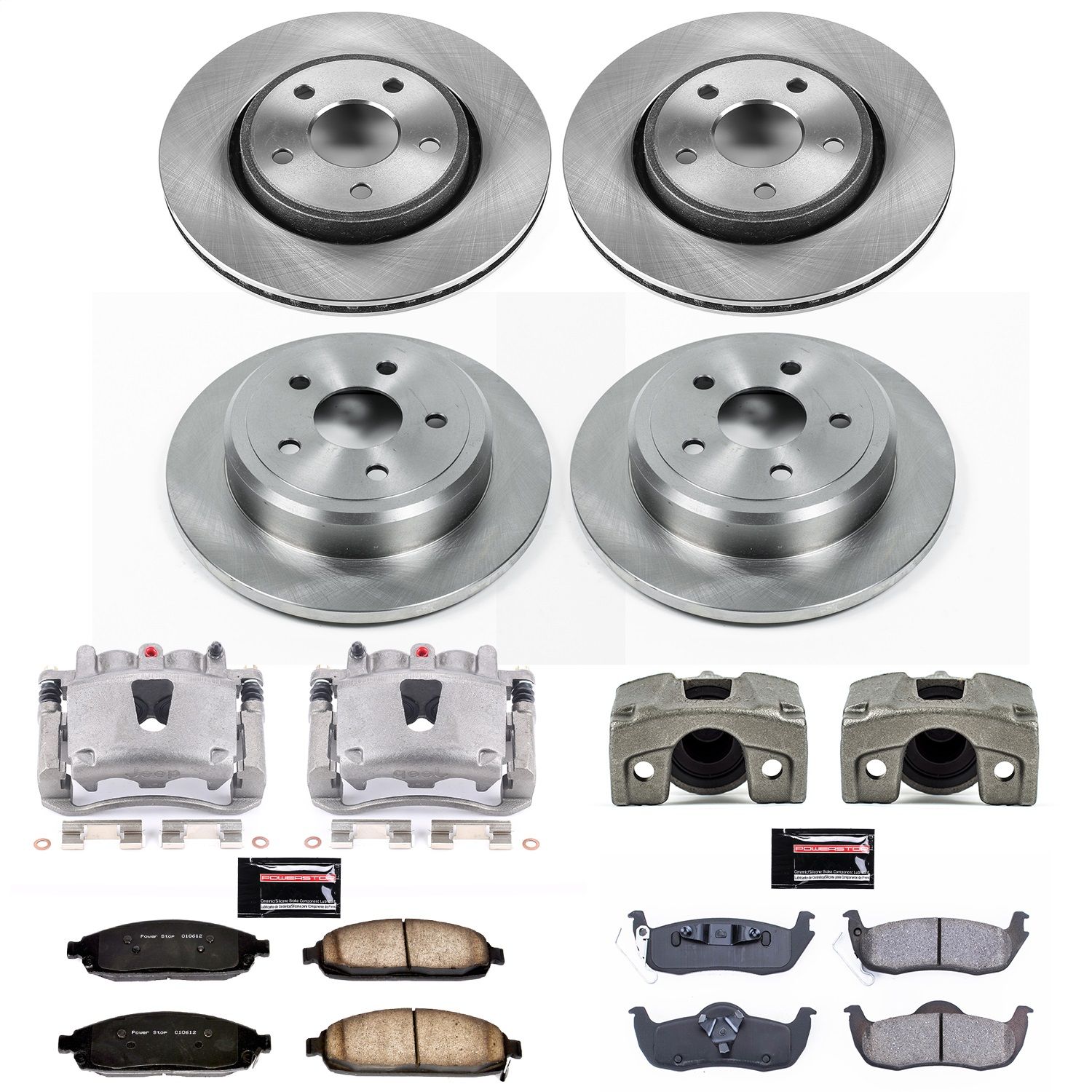 2010, 2009, 2008, 2007, 2006 Jeep Commander Disc Brake Kit
