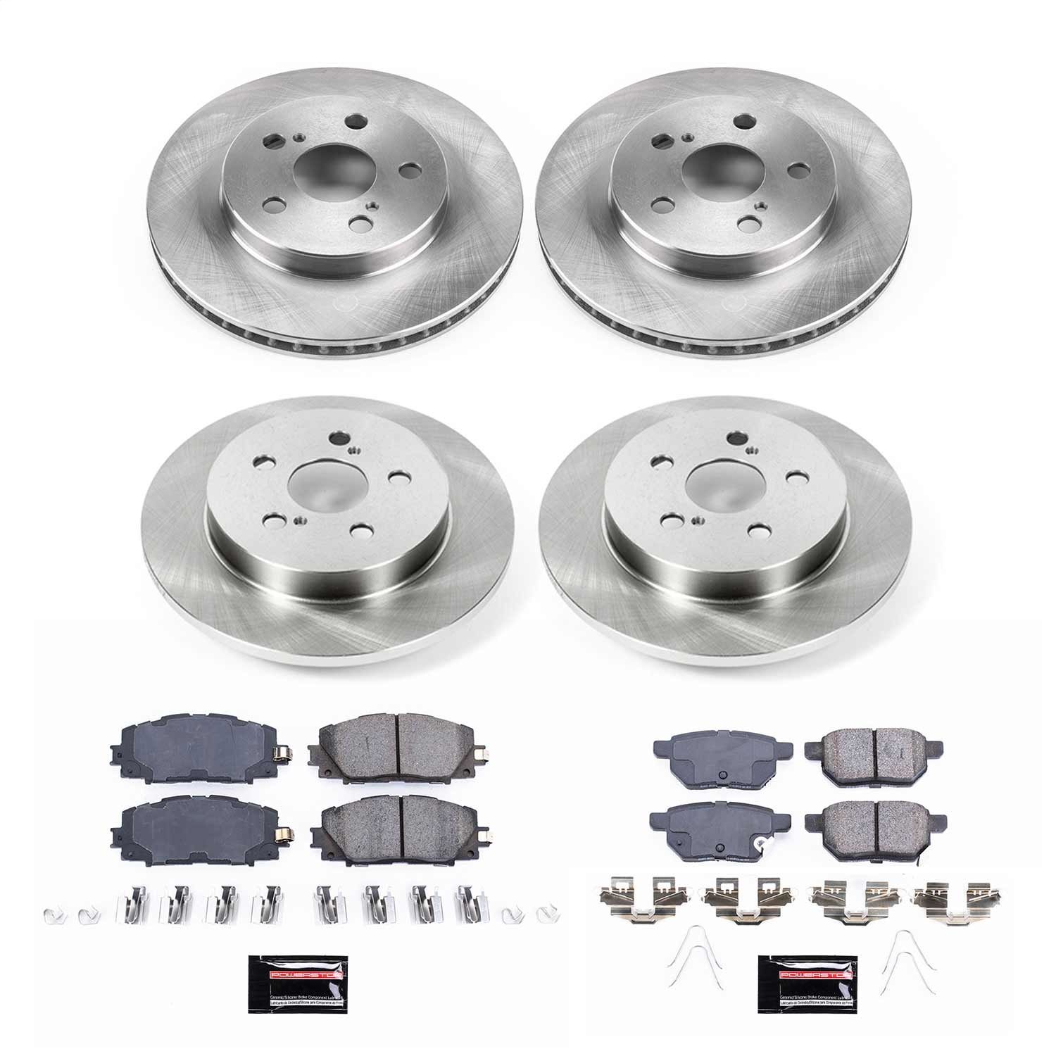 2022, 2021, 2020, 2019, 2018, 2017, 2016 Toyota Prius Disc Brake Kit
