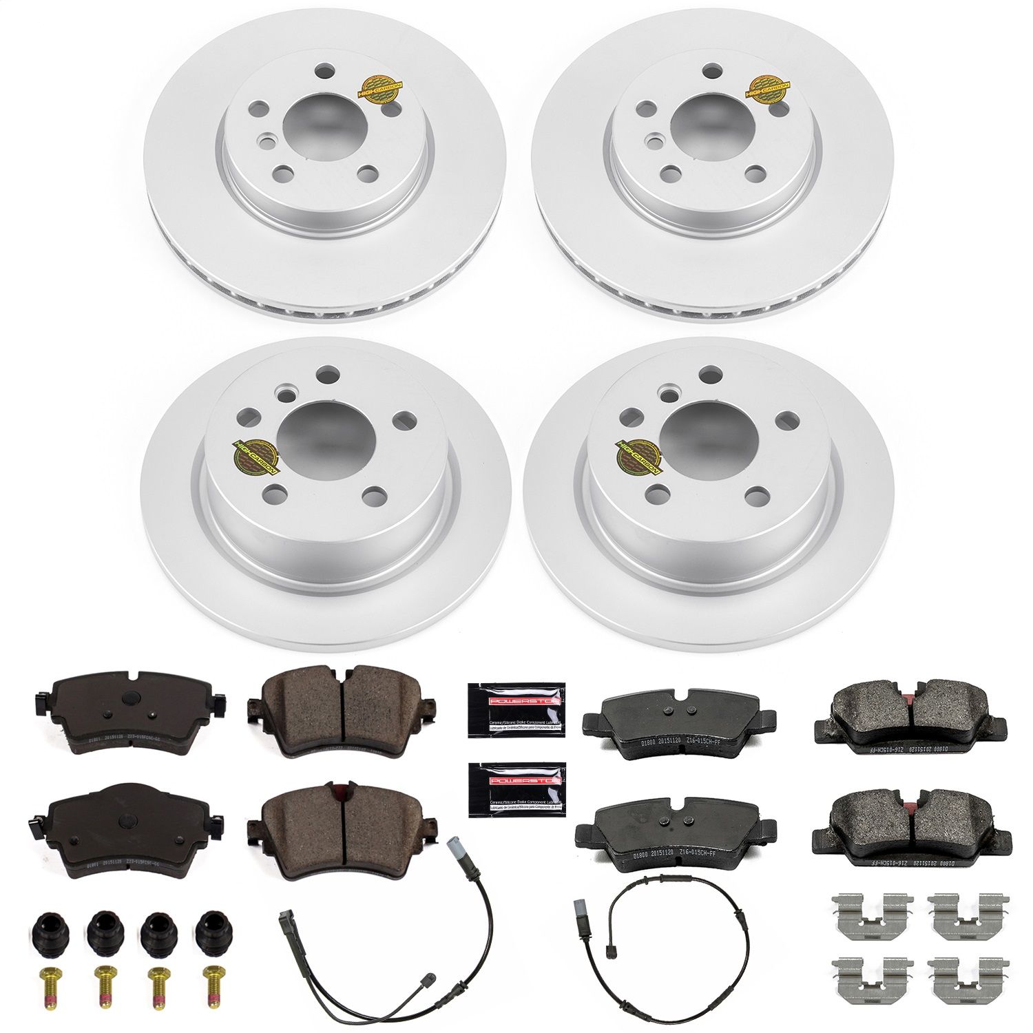 2021, 2020, 2019, 2018, 2017, 2016, 2015, 2014 Mini Cooper Disc Brake Kit