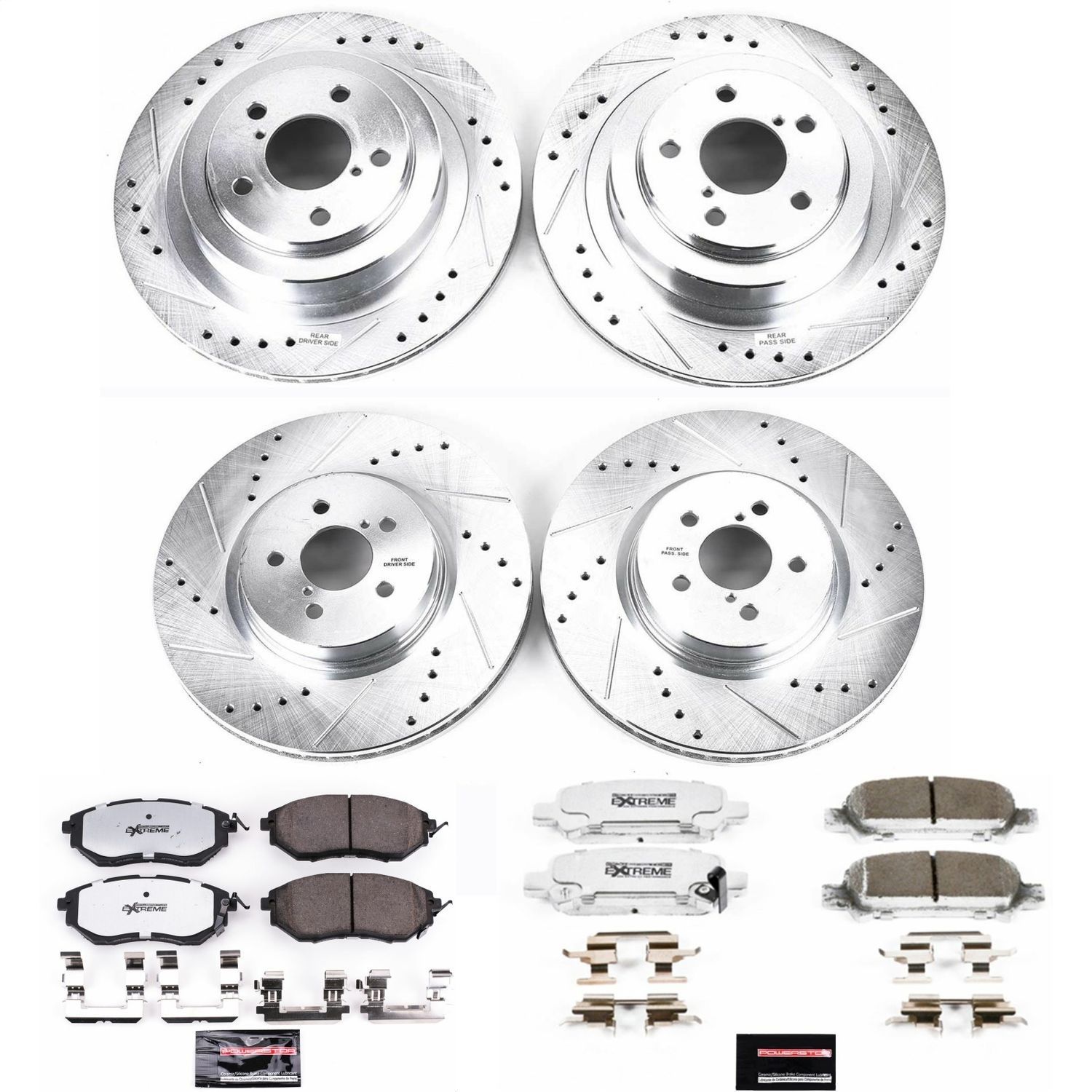 2009, 2008, 2007, 2006, 2005 Subaru Legacy Disc Brake Kit