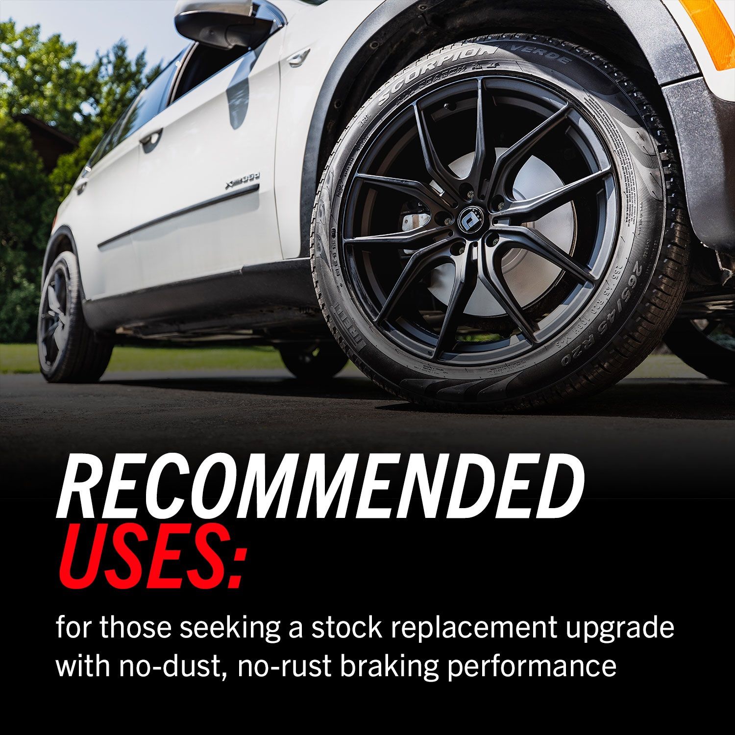 2019, 2018, 2017, 2016, 2015, 2014, 2013 Ford Police Interceptor Utility Interceptor Utility Disc Brake Kit