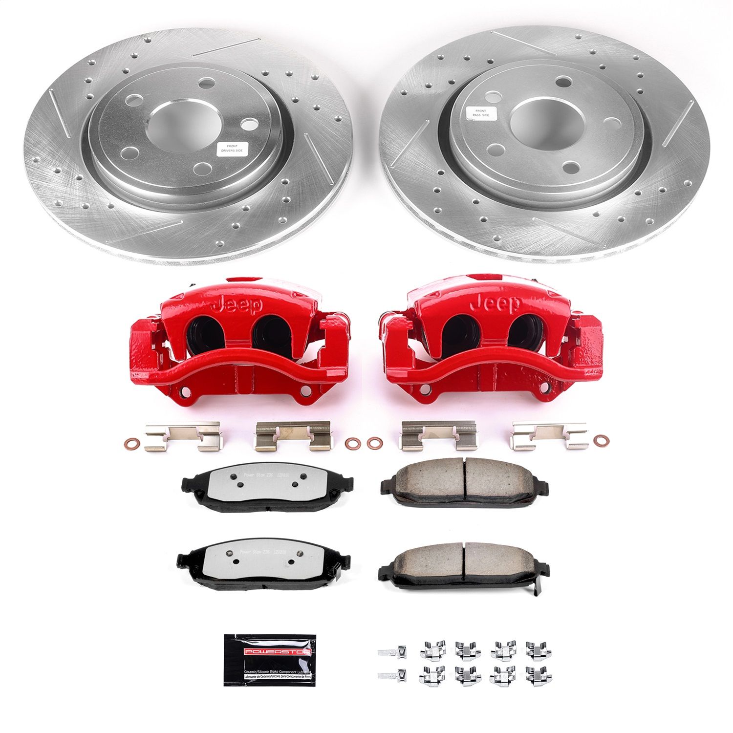 2010, 2009, 2008, 2007, 2006 Jeep Commander Disc Brake Kit