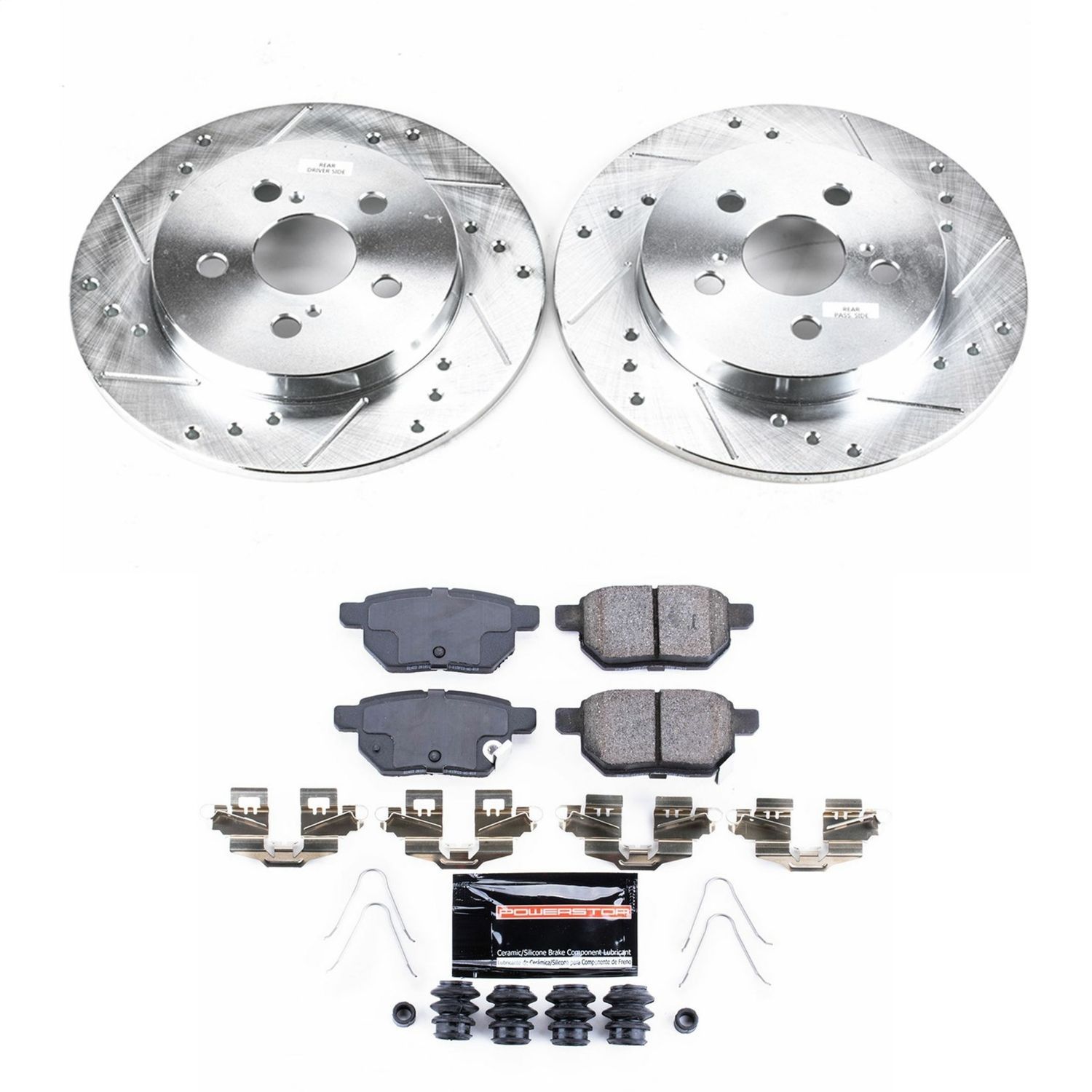 2022, 2021, 2020, 2019, 2018, 2017, 2016, 2015, 2014, 2013, 2012, 2011, 2010 Toyota Prius Disc Brake Kit