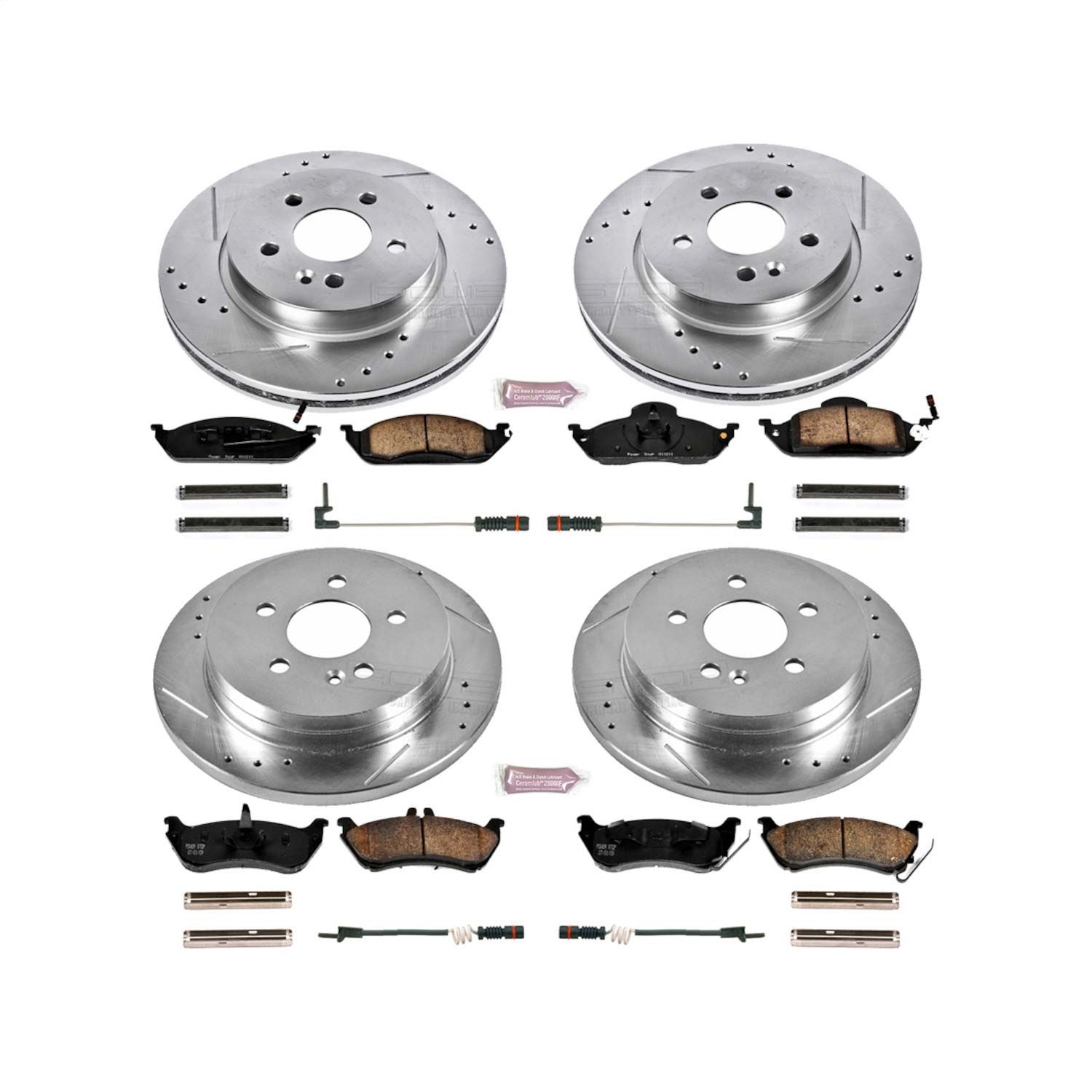 2003, 2002, 2001, 2000, 1999, 1998 Mercedes-Benz ML320 1998-2003 Mercedes-Benz ML320 Disc Brake Kit