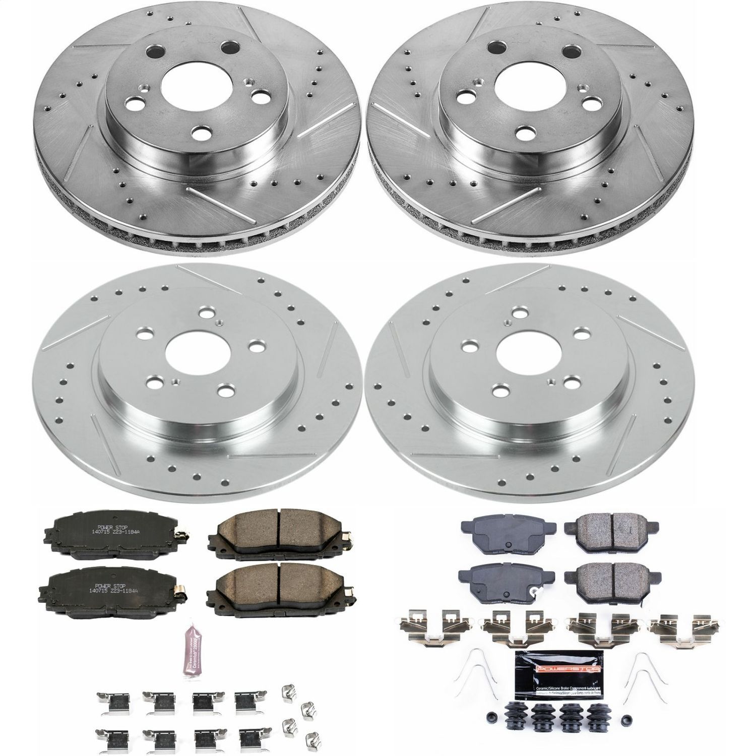 2017, 2016, 2015, 2014, 2013, 2012, 2011 Lexus CT200h Disc Brake Kit