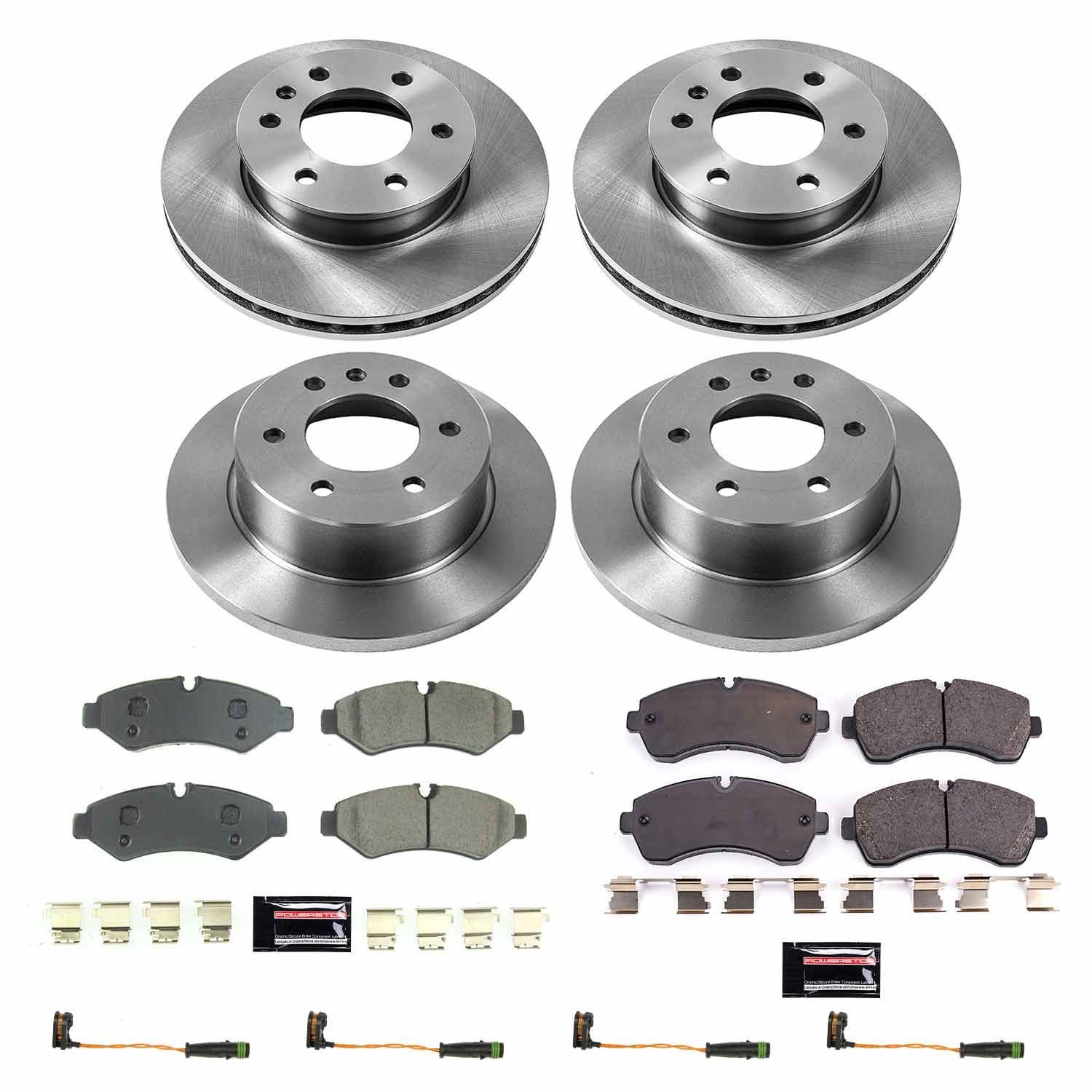 2021, 2020, 2019 Freightliner Sprinter 3500 3500 Disc Brake Kit