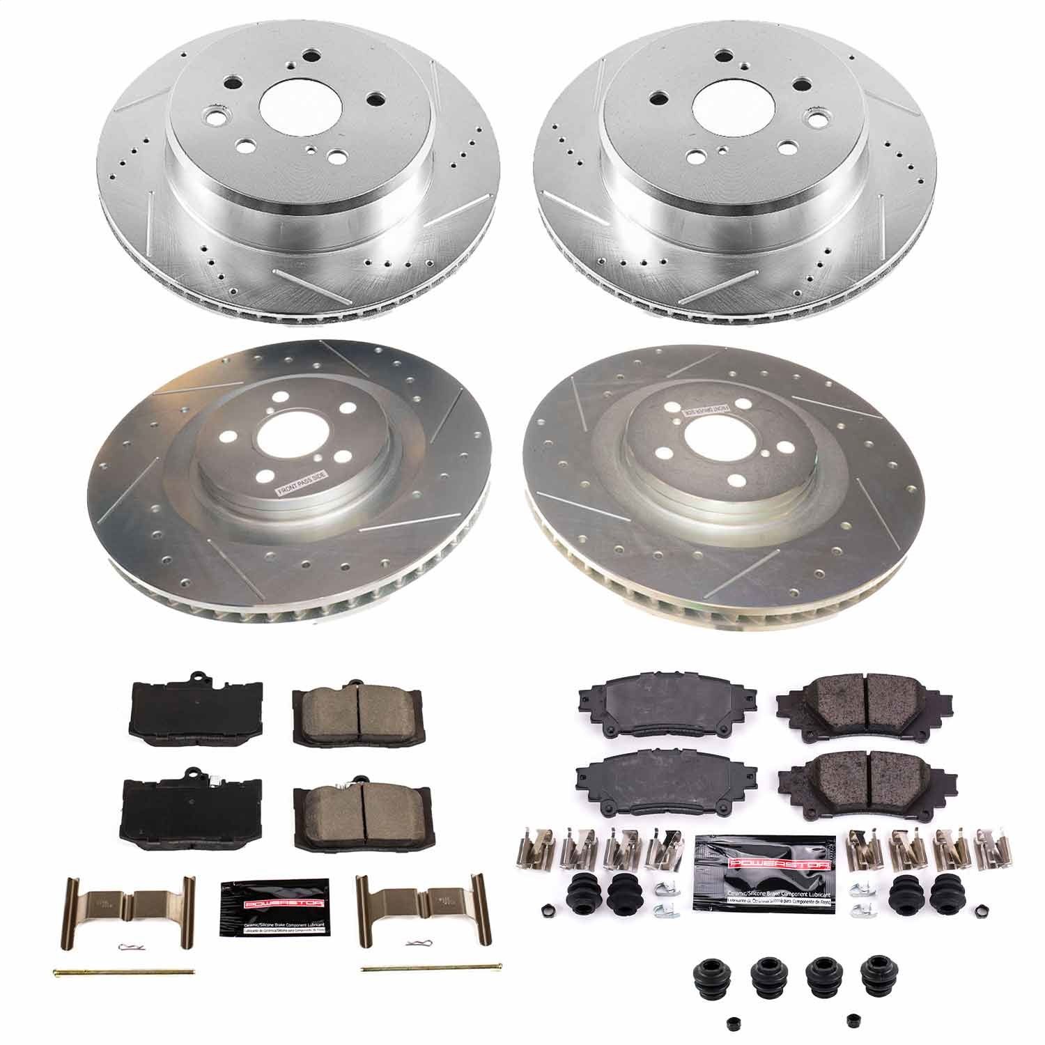 2020, 2019, 2018, 2017, 2016, 2015, 2014, 2013 Lexus GS350 Disc Brake Kit