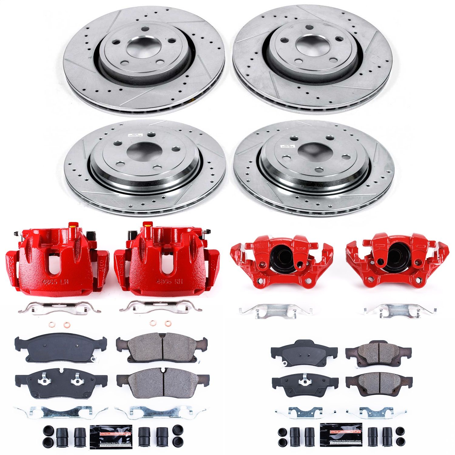 2017, 2016, 2015, 2014, 2013, 2012, 2011 Dodge Durango Disc Brake Kit