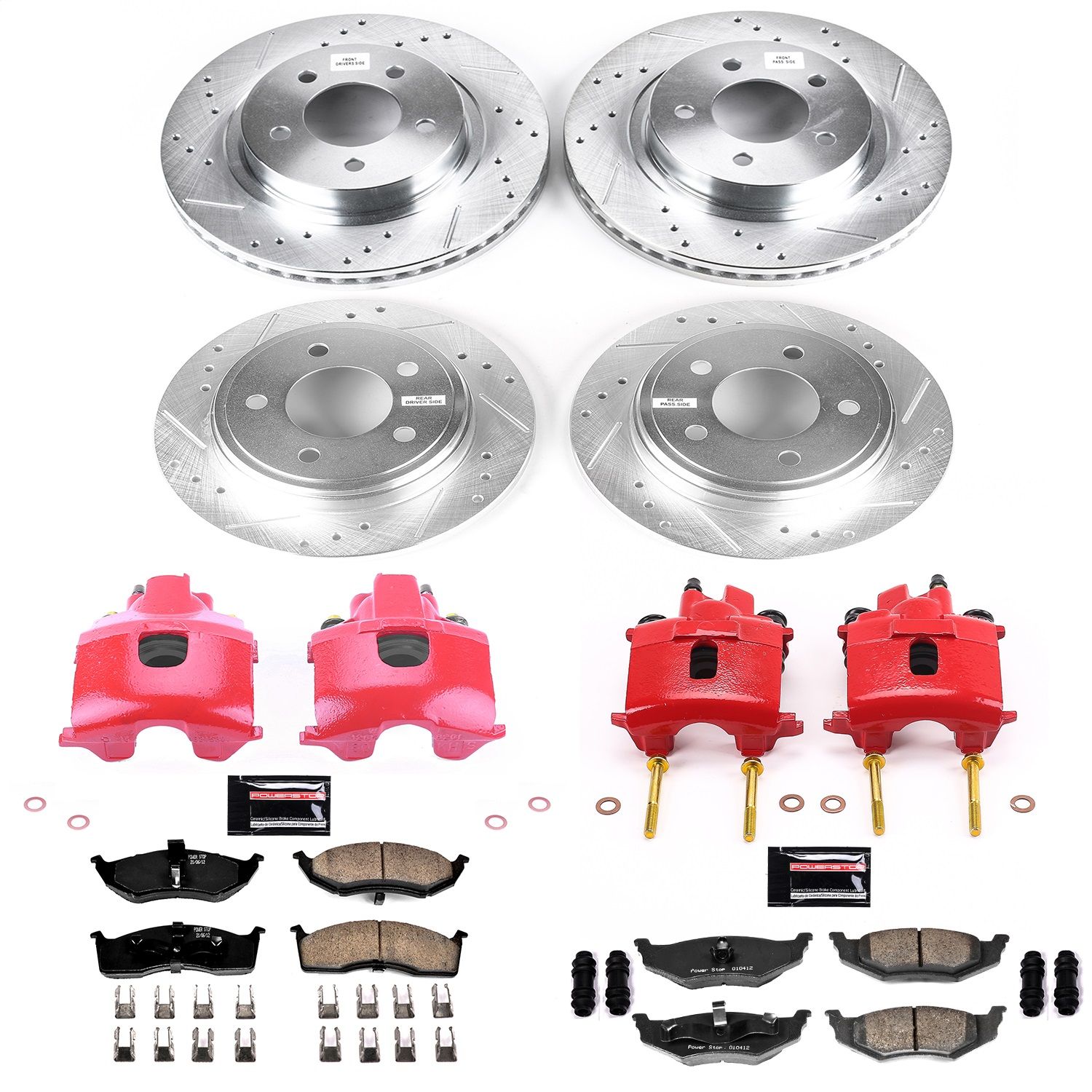 2004, 2003, 2002, 2001, 2000, 1999, 1998 Dodge Intrepid Disc Brake Kit