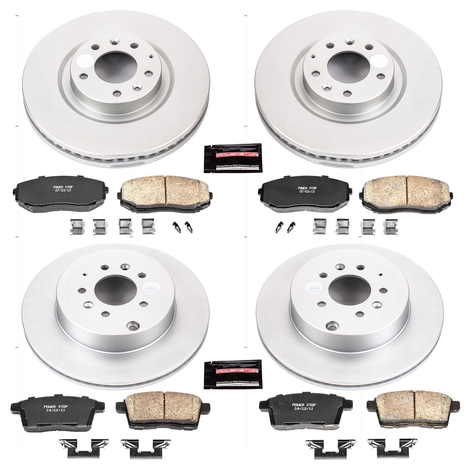2015, 2014, 2013, 2012, 2011, 2010, 2009, 2008, 2007 Mazda CX-9 Disc Brake Kit