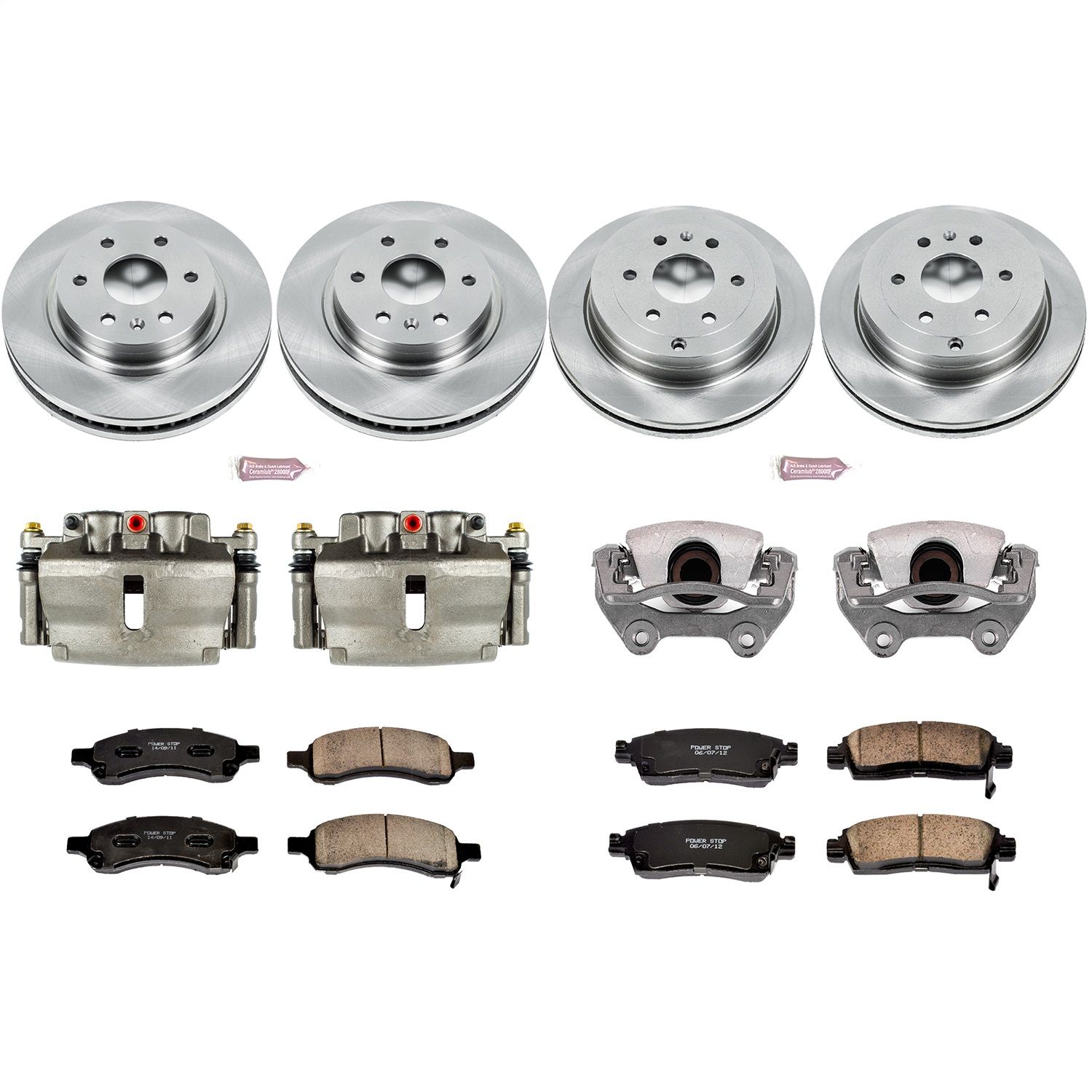 2017, 2016, 2015, 2014, 2013, 2012, 2011, 2010, 2009 Chevrolet Traverse Disc Brake Kit