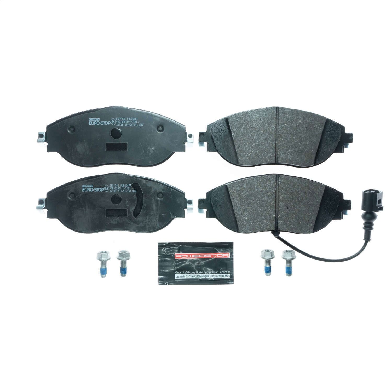 2020, 2019, 2018, 2017, 2016, 2015 Audi S3 Quattro Disc Brake Pad Set