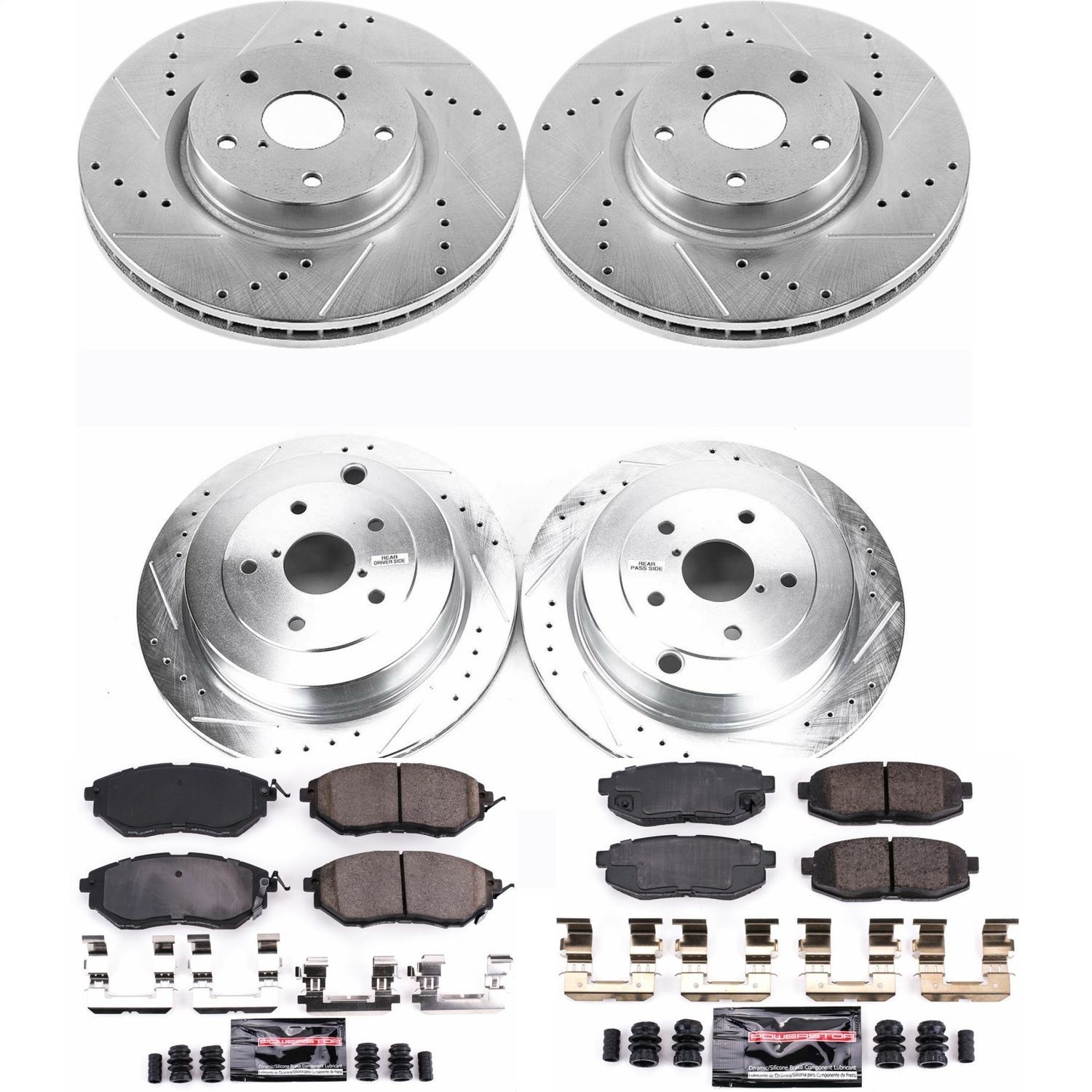 2014, 2013, 2012, 2011, 2010, 2009, 2008 Subaru Tribeca Tribeca Disc Brake Kit