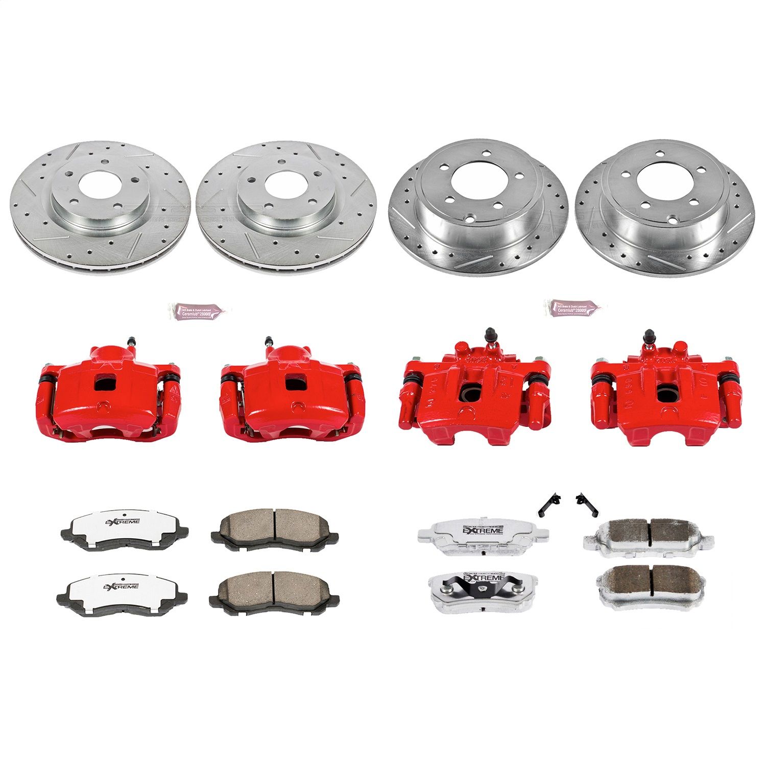 2017, 2016, 2015, 2014, 2013, 2012, 2011, 2010, 2009, 2008, 2007 Jeep Compass Disc Brake Kit