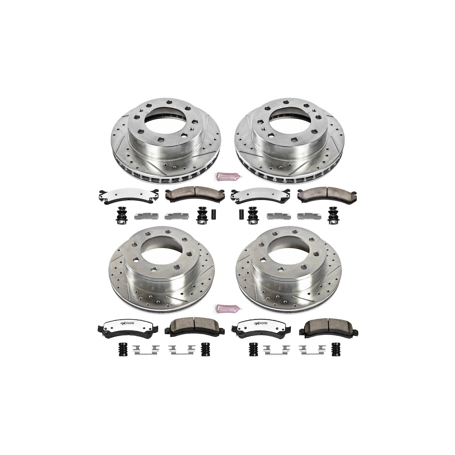 2016, 2015, 2014, 2013, 2012, 2011, 2010, 2009, 2008, 2007, 2006 Chevrolet Express 2500 2500 Disc Brake Kit