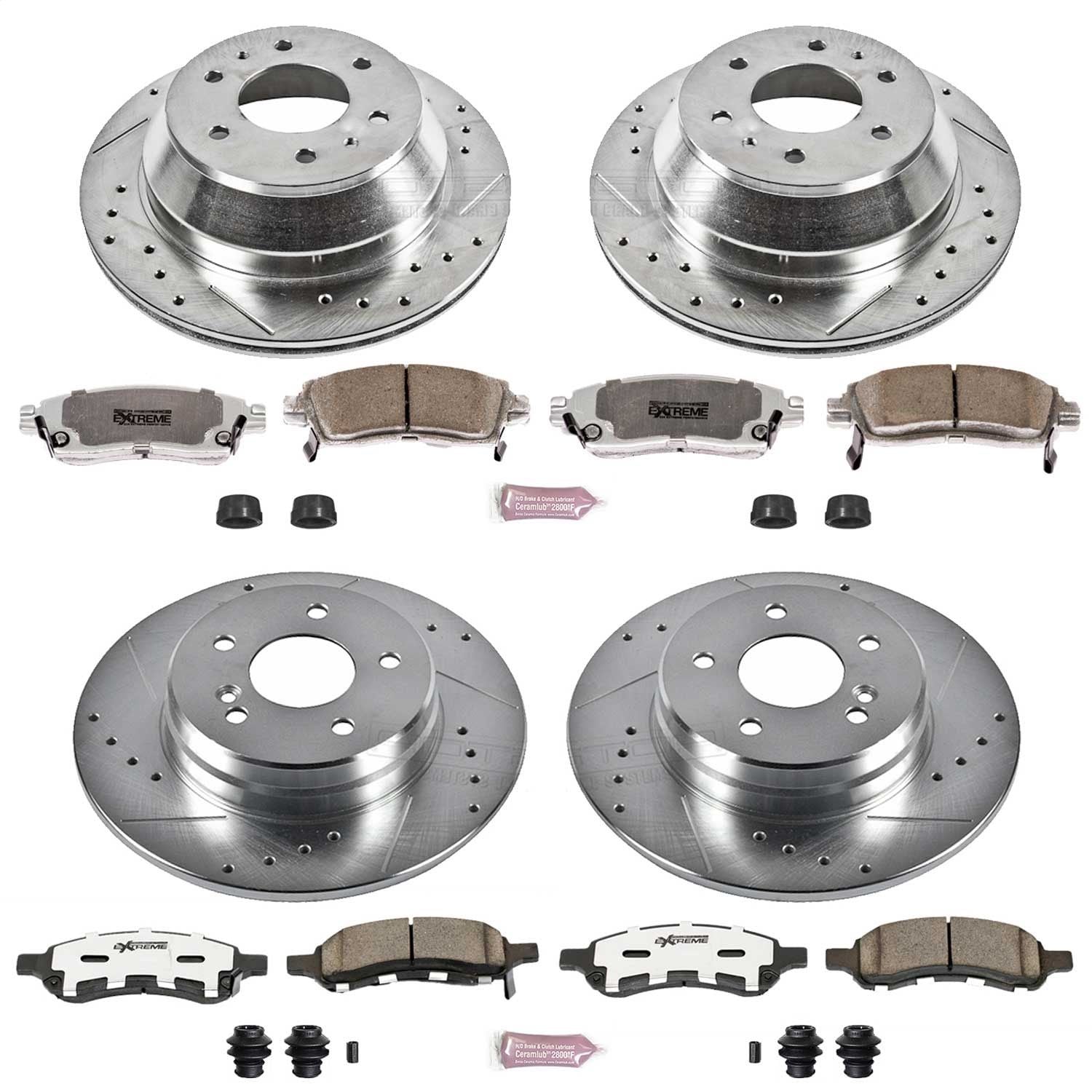 2006-2009 Buick Rainier Disc Brake Kit Powerstop