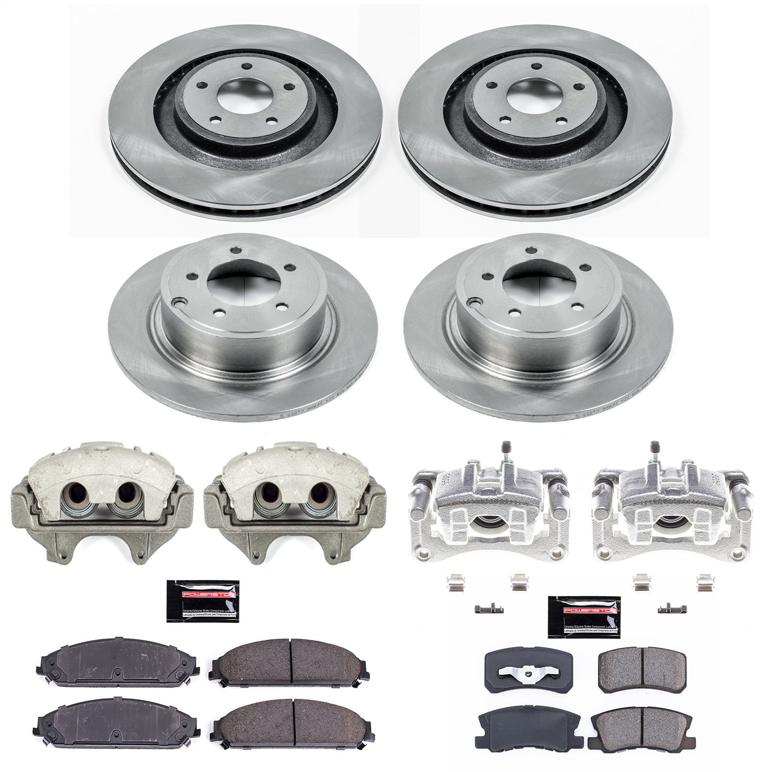 2009, 2008 Dodge Caliber Disc Brake Kit