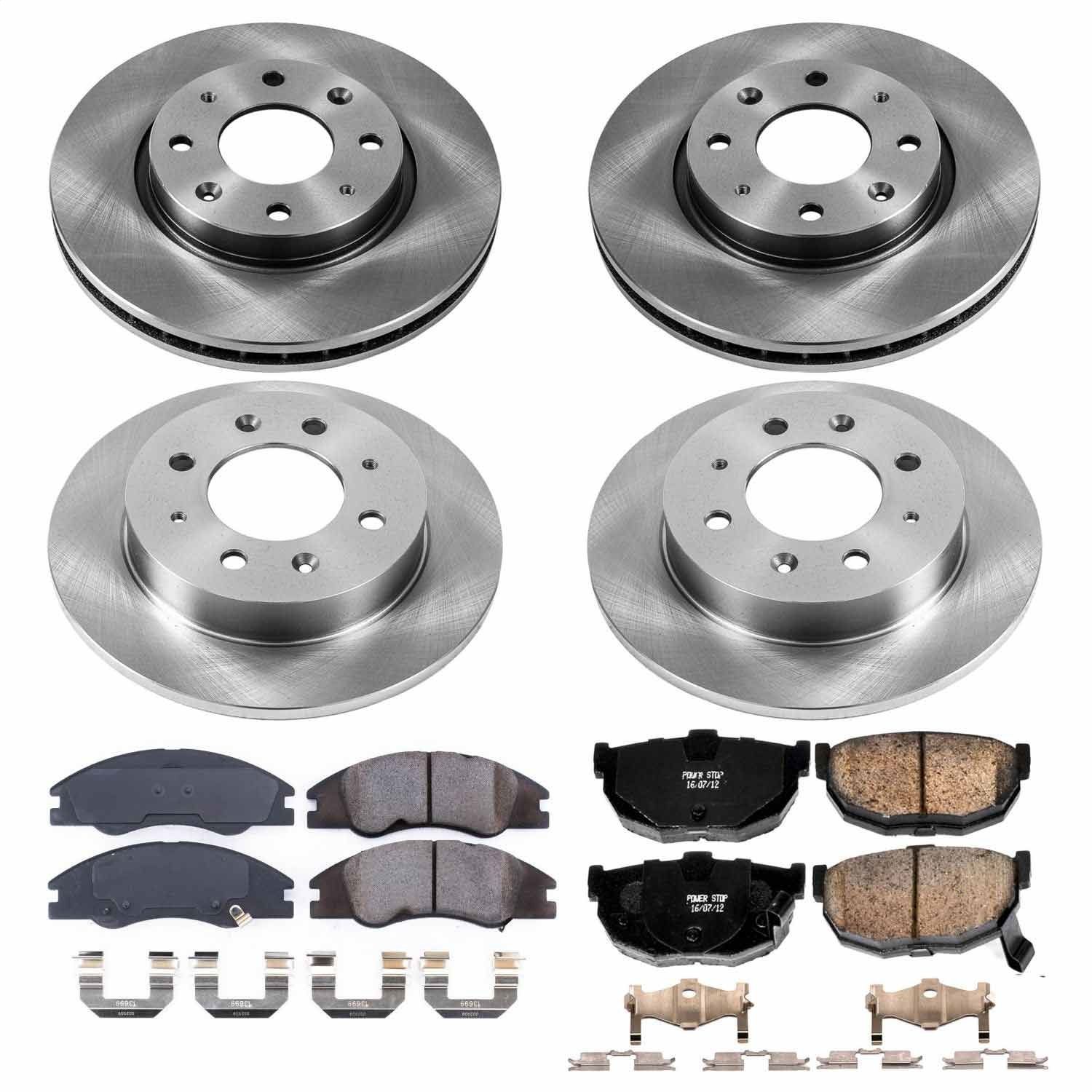 2009, 2008, 2007, 2006, 2005, 2004 Kia Spectra Disc Brake Kit