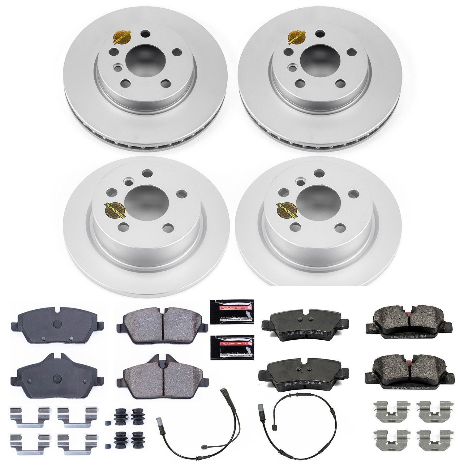 2024, 2023, 2022, 2021, 2020, 2019, 2018, 2017, 2016, 2015, 2014 Mini Cooper Disc Brake Kit