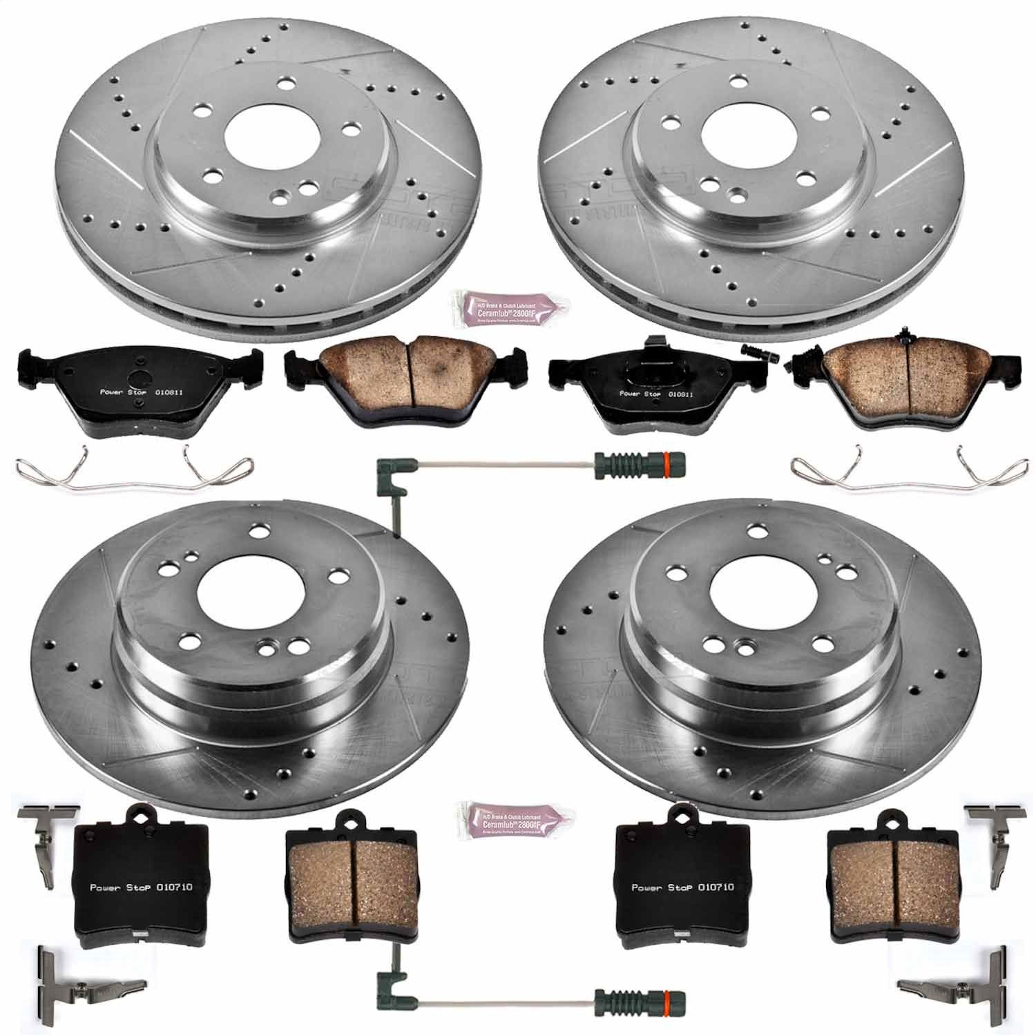 2008, 2007, 2006, 2005, 2004 Chrysler Crossfire Disc Brake Kit