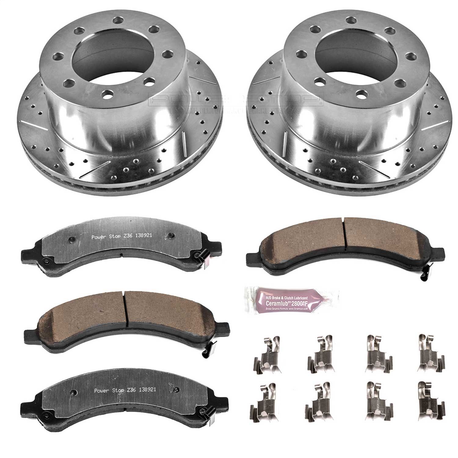 2008, 2007, 2006, 2005, 2004, 2003 Chevrolet Express 3500 3500 Disc Brake Kit
