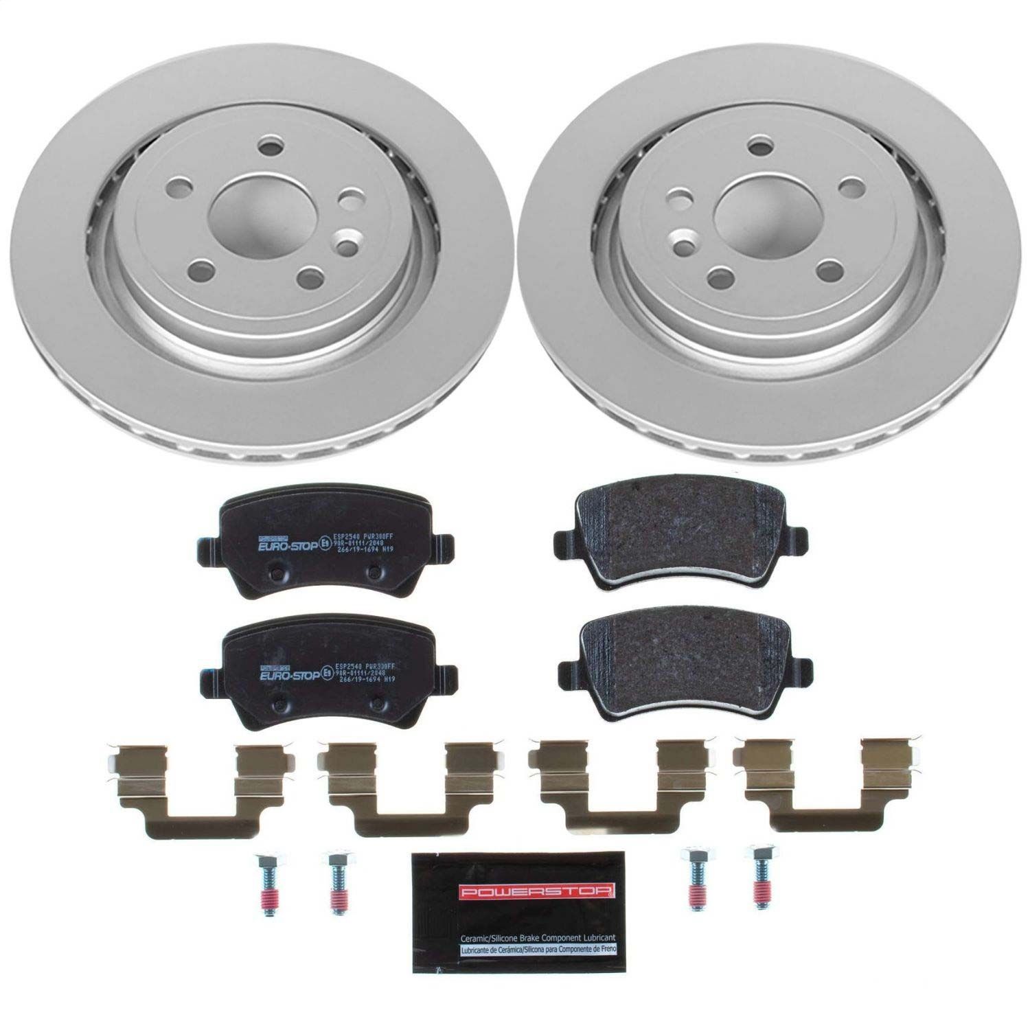 2016, 2015, 2014, 2013, 2012, 2011, 2010, 2009, 2008, 2007 Volvo S80 Disc Brake Kit