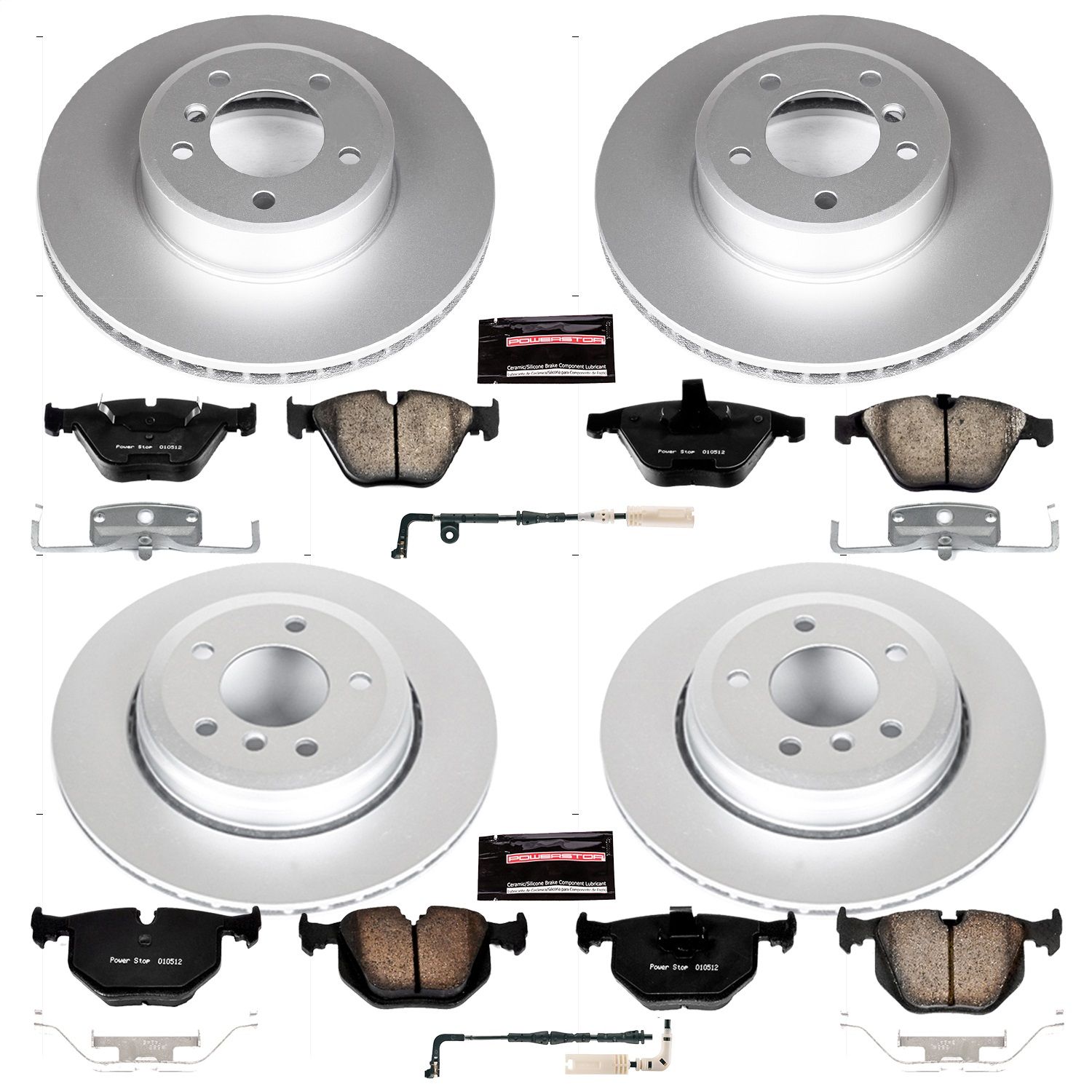 2009, 2008 BMW 528i Disc Brake Kit