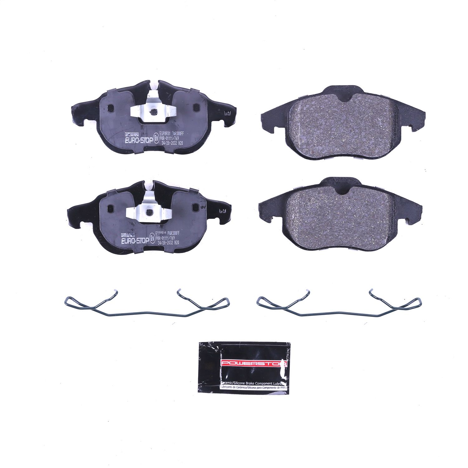 2011, 2010, 2009, 2008, 2007, 2006, 2005, 2004, 2003 Saab 9-3 Disc Brake Pad Set