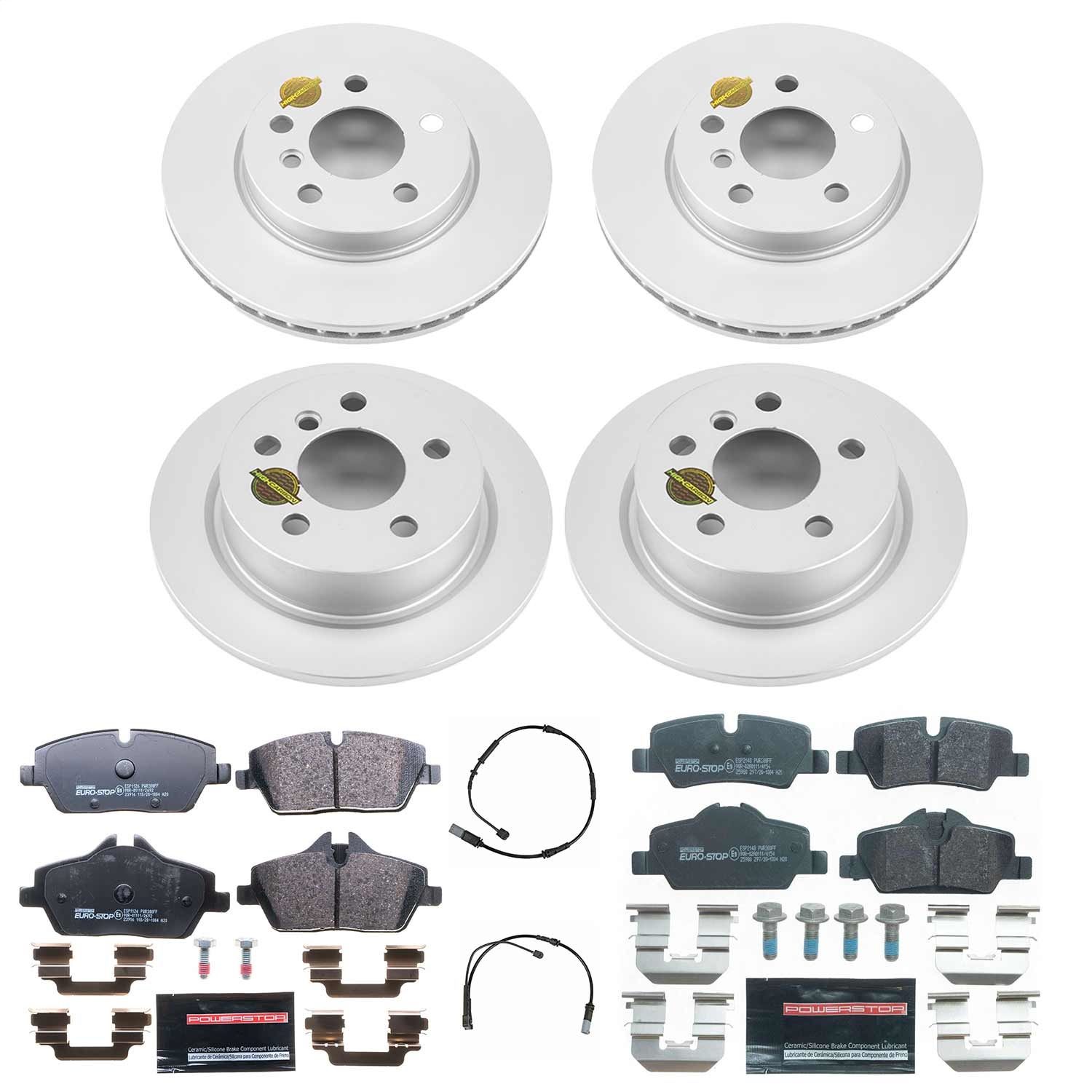 2024, 2023, 2022, 2021, 2020, 2019, 2018, 2017, 2016, 2015, 2014 Mini Cooper Disc Brake Kit