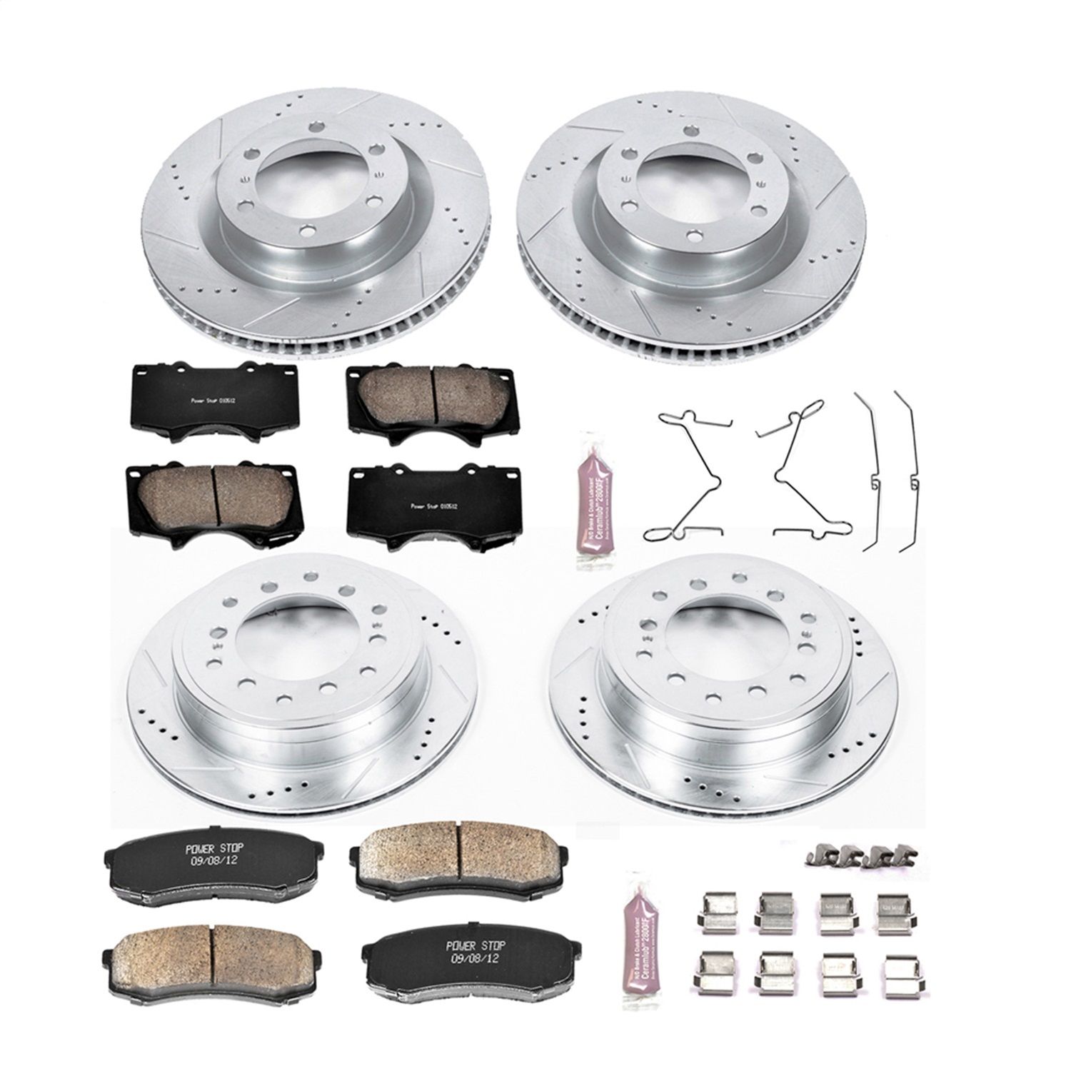 2023, 2022, 2021, 2020, 2019, 2018, 2017, 2016, 2015, 2014, 2013, 2012, 2011, 2010 Lexus GX460 Disc Brake Kit