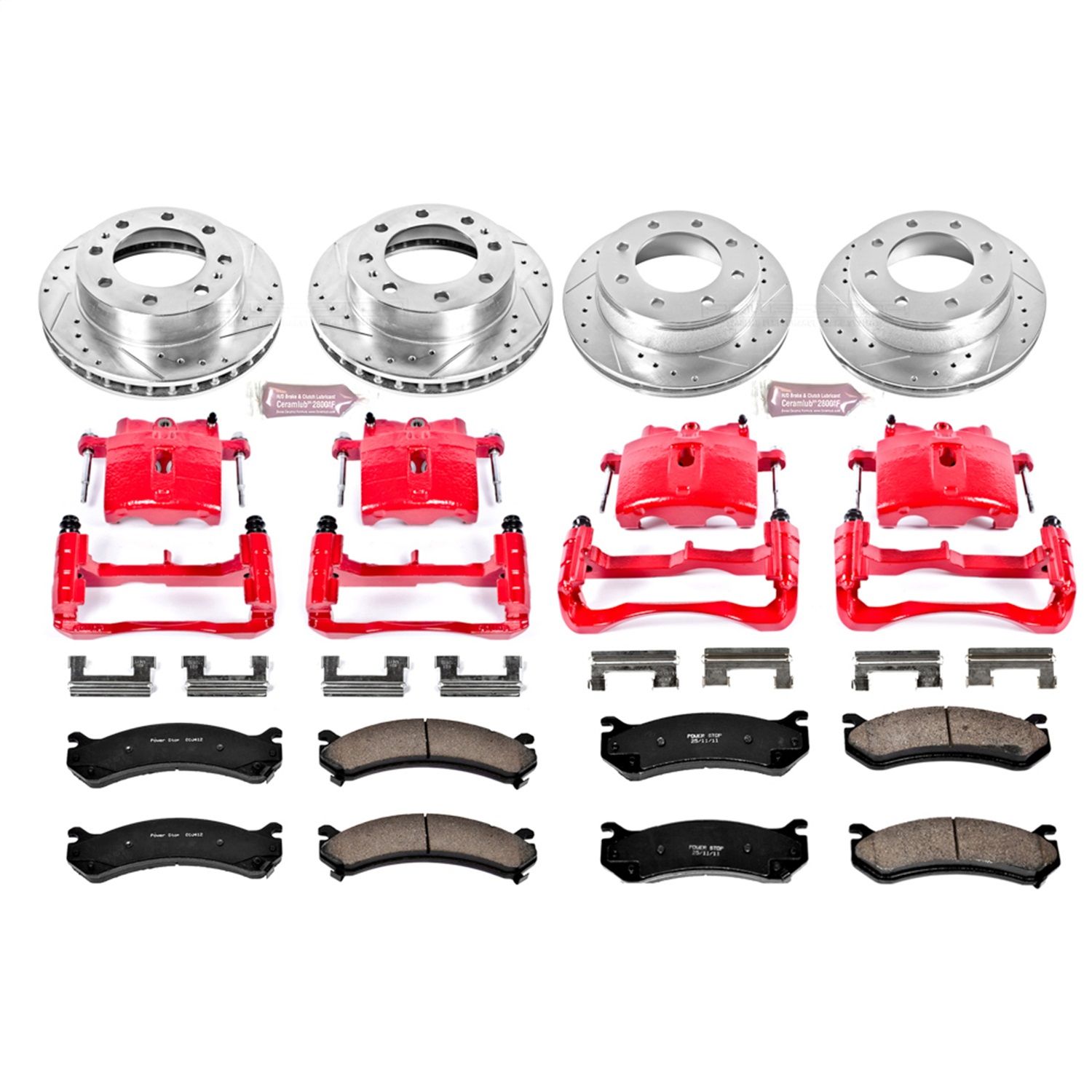 2009, 2008, 2007, 2006, 2005, 2004, 2003 Hummer H2 1500 HD Disc Brake Kit