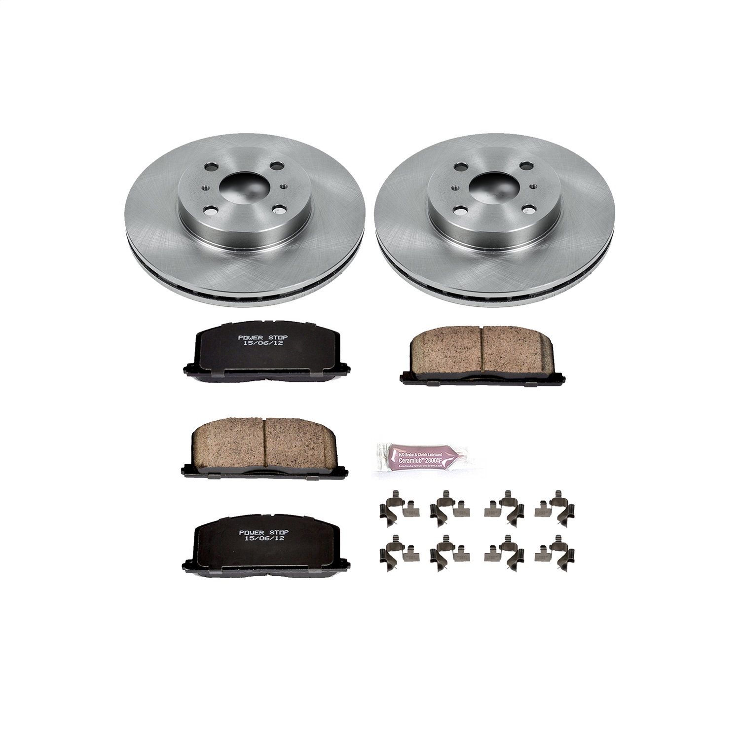 1992, 1991, 1990 Geo Prizm Disc Brake Kit