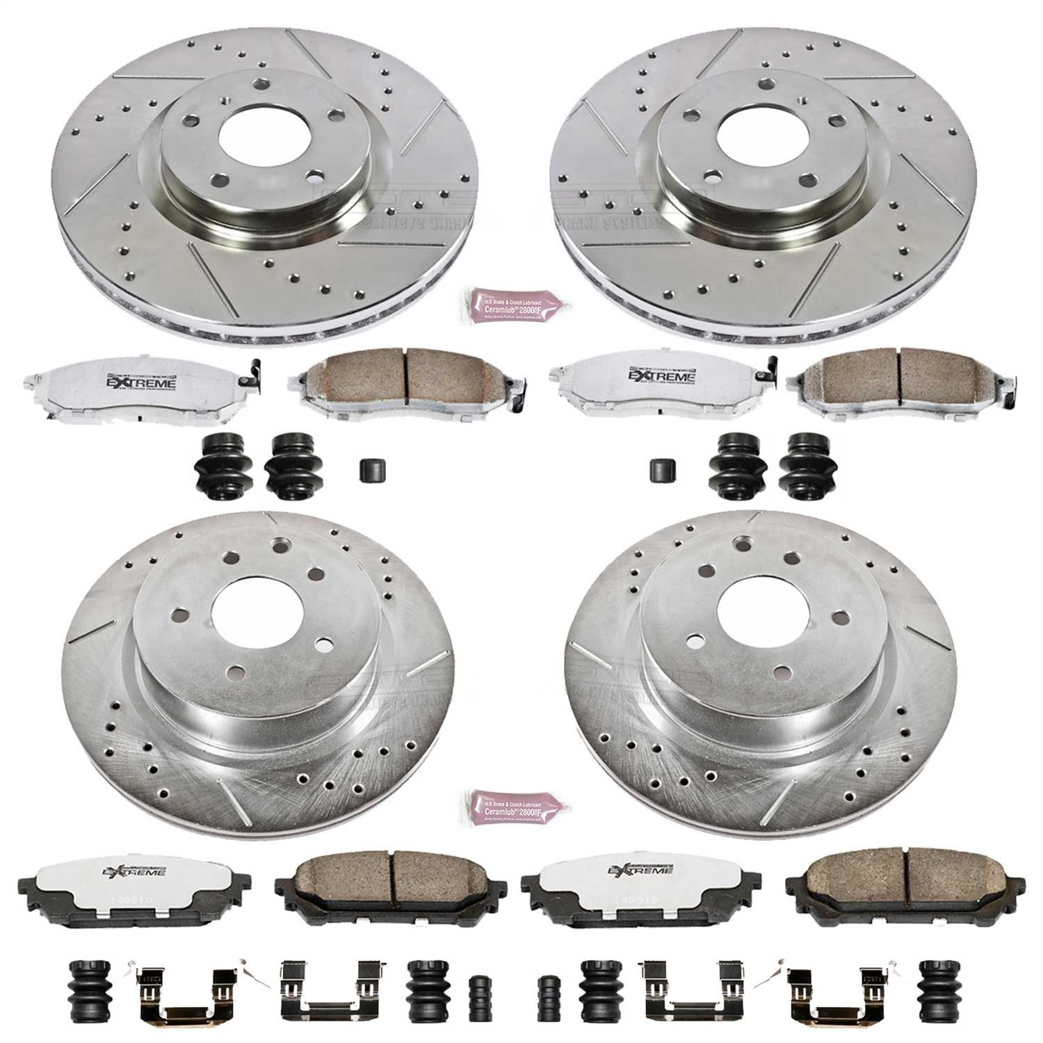 2009, 2008, 2007, 2006 INFINITI M35 Disc Brake Kit