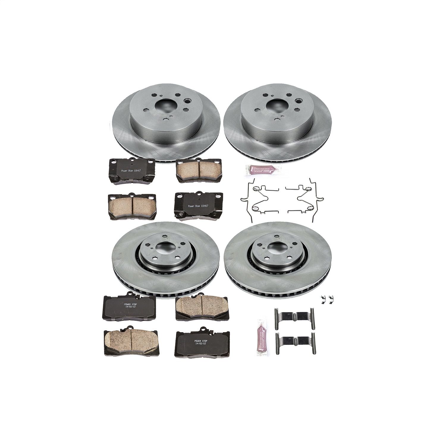 2011, 2010, 2009, 2008, 2007 Lexus GS350 Disc Brake Kit