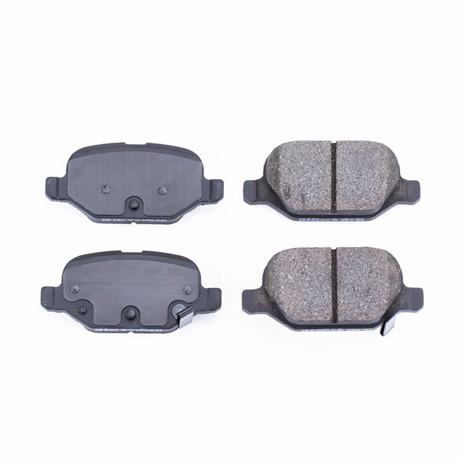 2019, 2018, 2017, 2016, 2015, 2014, 2013, 2012 Fiat 500 Disc Brake Pad Set