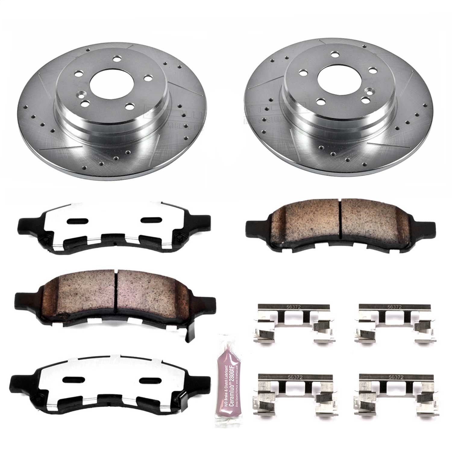 2006-2009 Buick Rainier Disc Brake Kit Powerstop