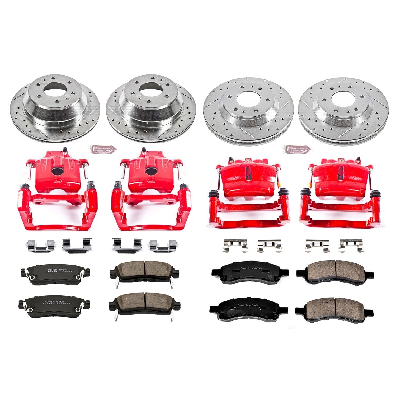 2006-2008 Buick Rainier Disc Brake Kit Powerstop