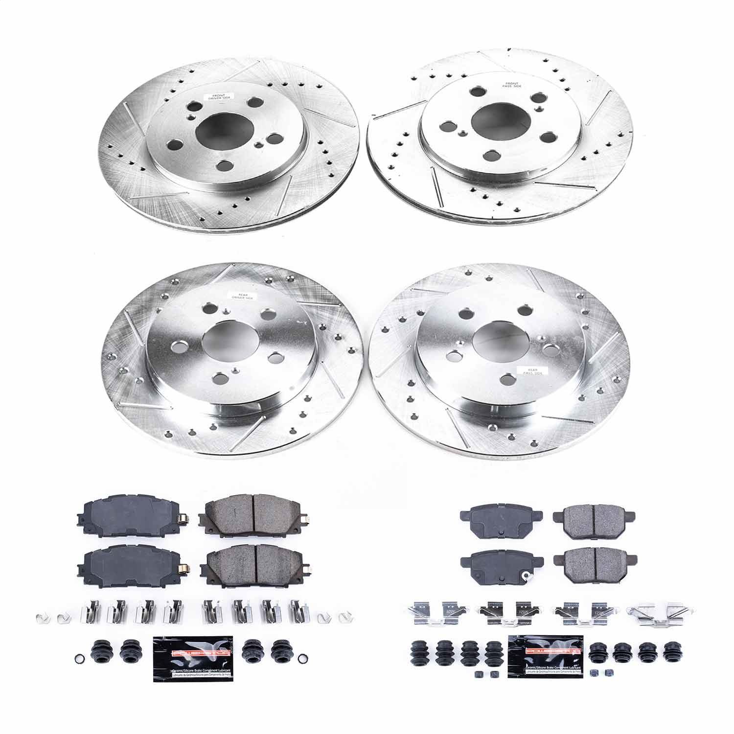 2022, 2021, 2020, 2019 Toyota Prius AWD-e AWD-e Disc Brake Kit