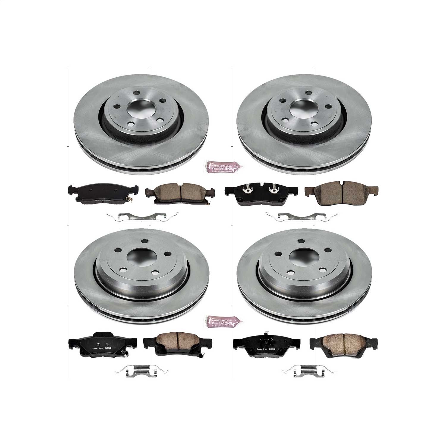 2024, 2023, 2022, 2021 Dodge Durango Cherokee Disc Brake Kit