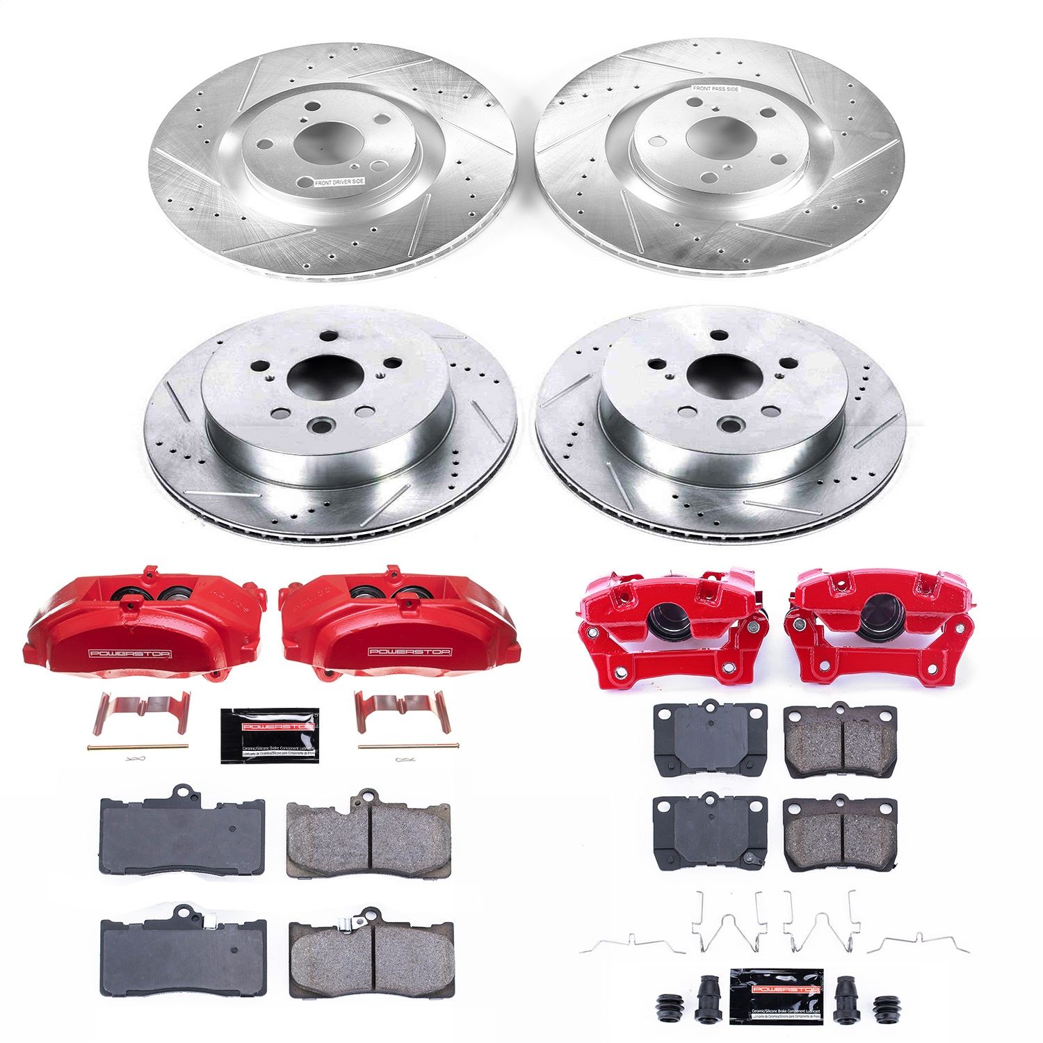 2011, 2010, 2009 Lexus GS350 Disc Brake Kit
