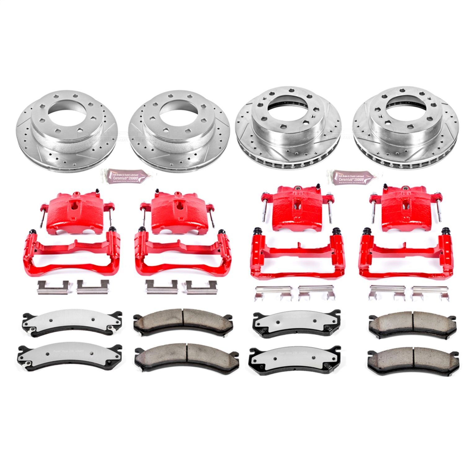 2009, 2008, 2007, 2006, 2005, 2004, 2003 Hummer H2 1500 HD Disc Brake Kit