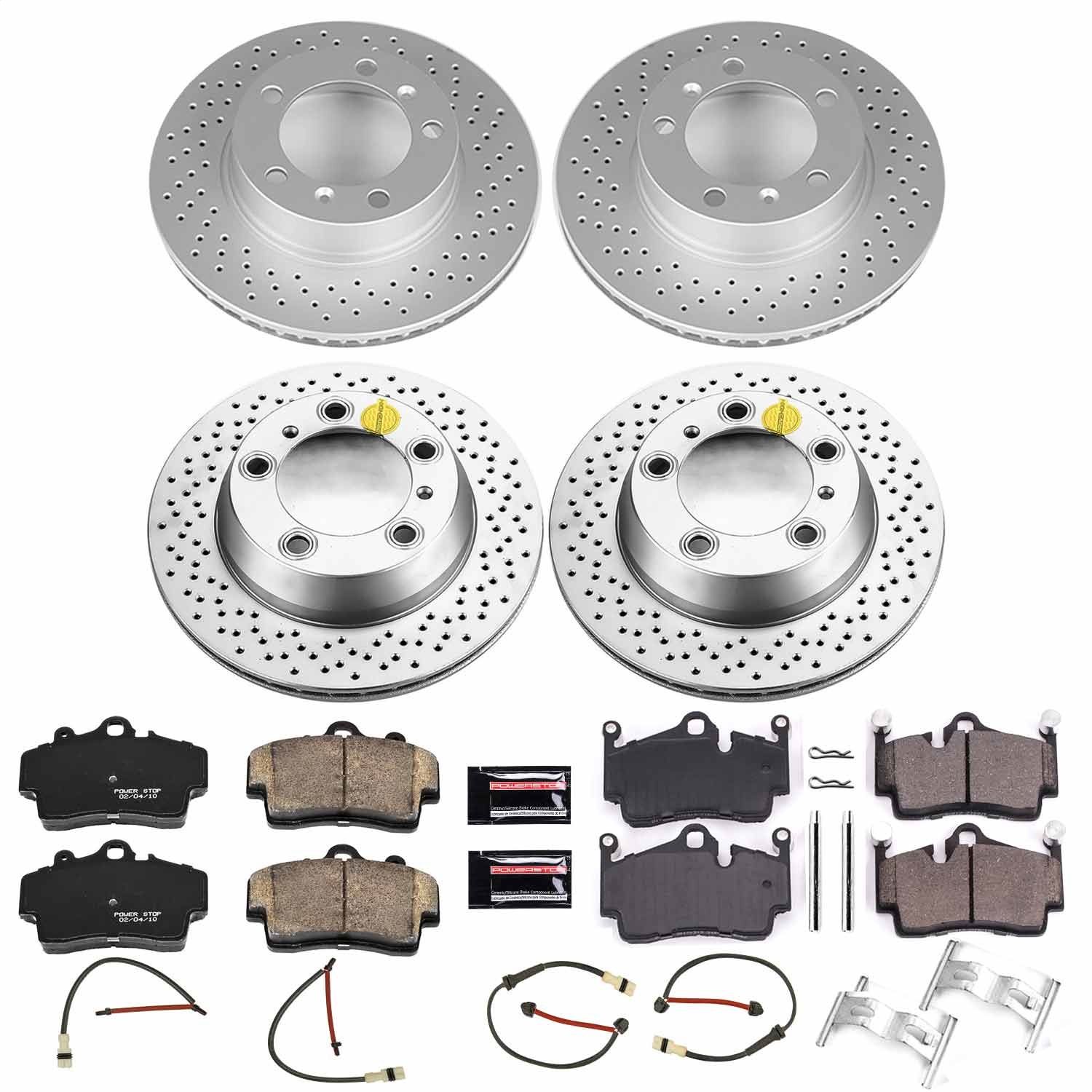 2008, 2007, 2006, 2005 Porsche Boxster Disc Brake Kit