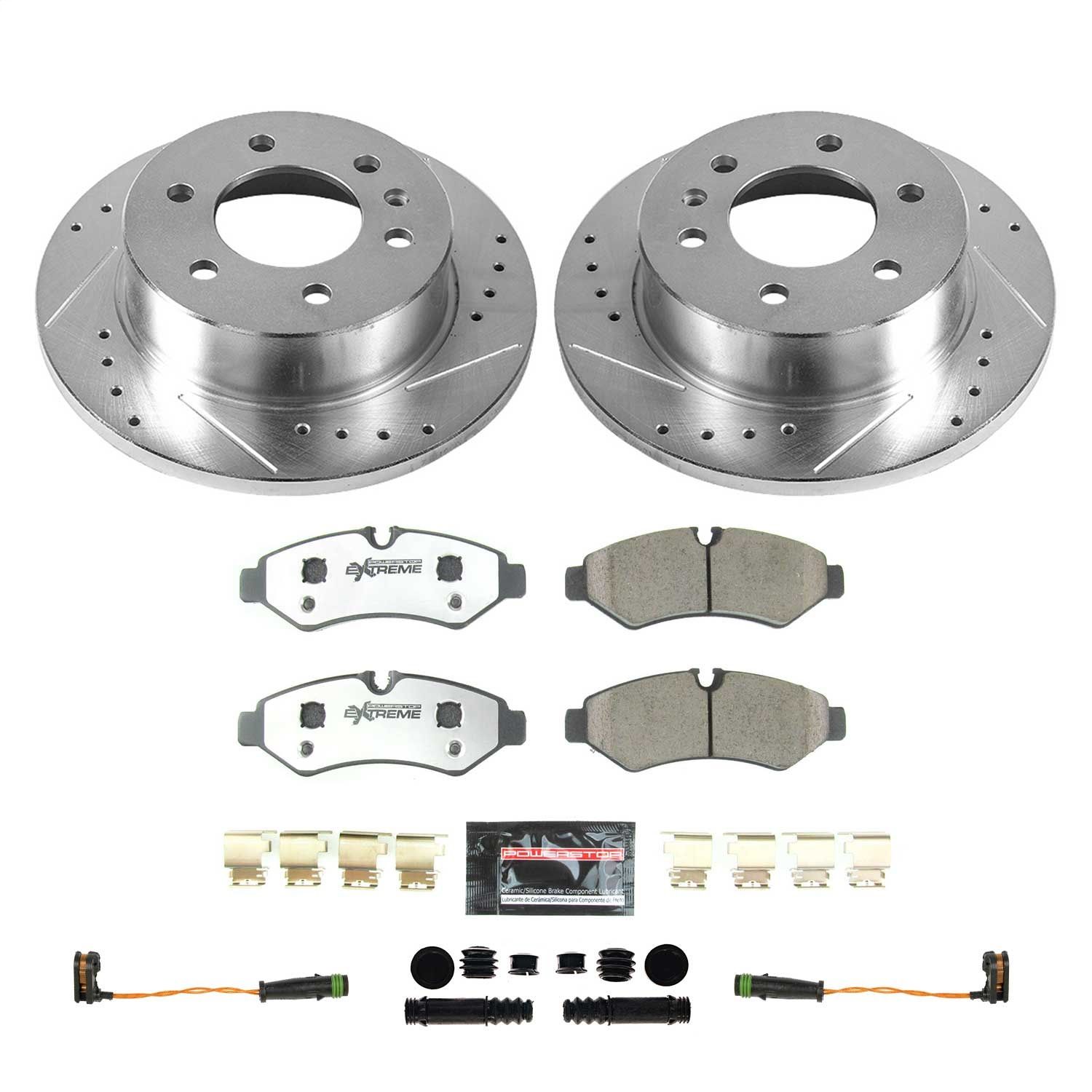 2021, 2020, 2019 Freightliner Sprinter 3500 3500 Disc Brake Kit