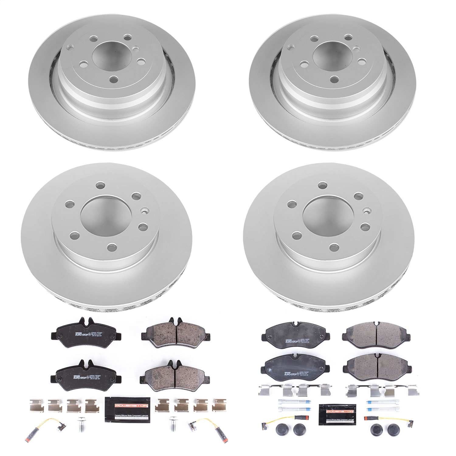 2018, 2017, 2016, 2015, 2014, 2013, 2012, 2011, 2010, 2009 Freightliner Sprinter 2500 2500 Disc Brake Kit