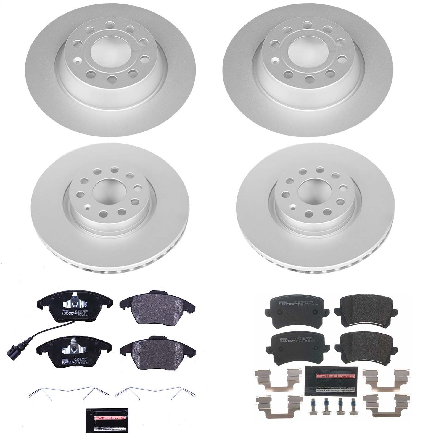 2017, 2016, 2015, 2014, 2013, 2012, 2011, 2010, 2009 Volkswagen CC Disc Brake Kit